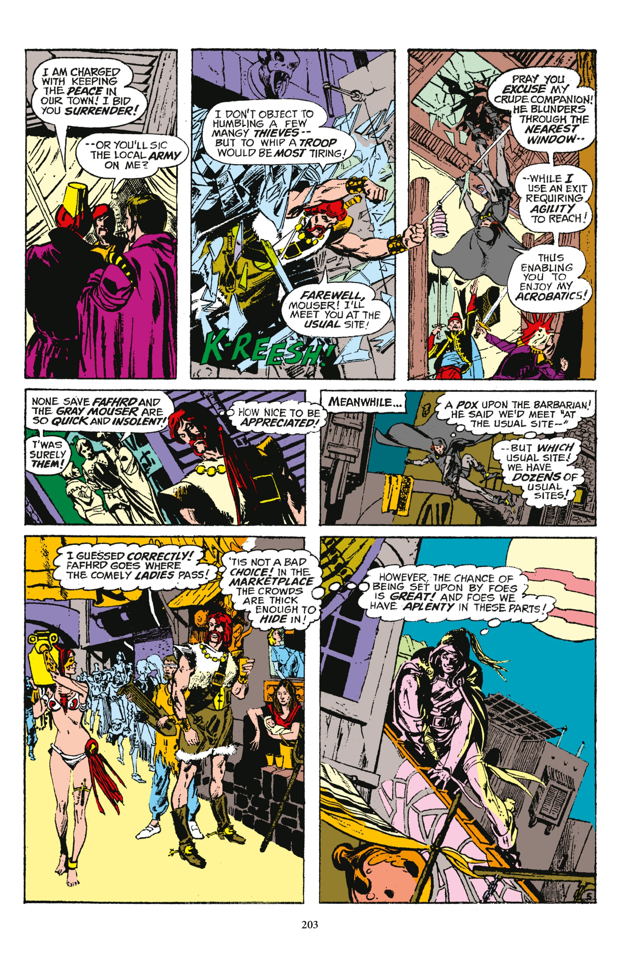 Read online Fafhrd and the Gray Mouser Omnibus comic -  Issue # TPB (Part 3) - 2