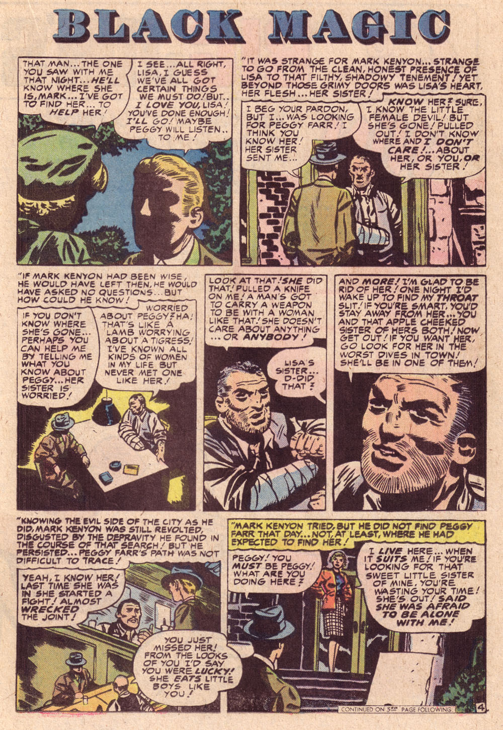 Read online Black Magic (1973) comic -  Issue #6 - 17