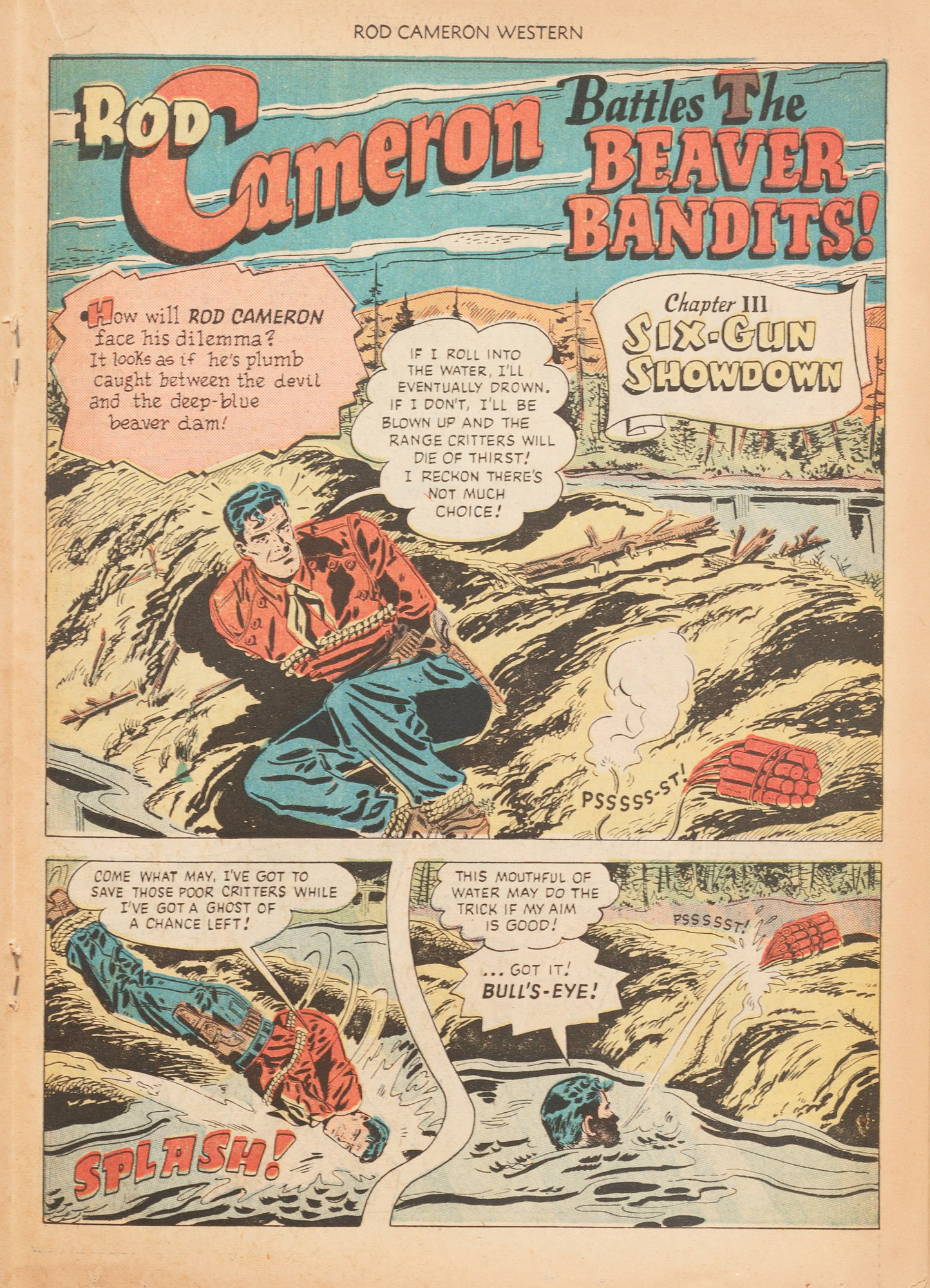 Read online Rod Cameron Western comic -  Issue #4 - 19