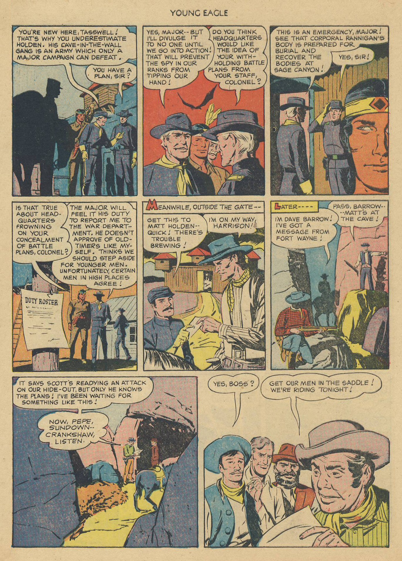 Read online Young Eagle comic -  Issue #1 - 29