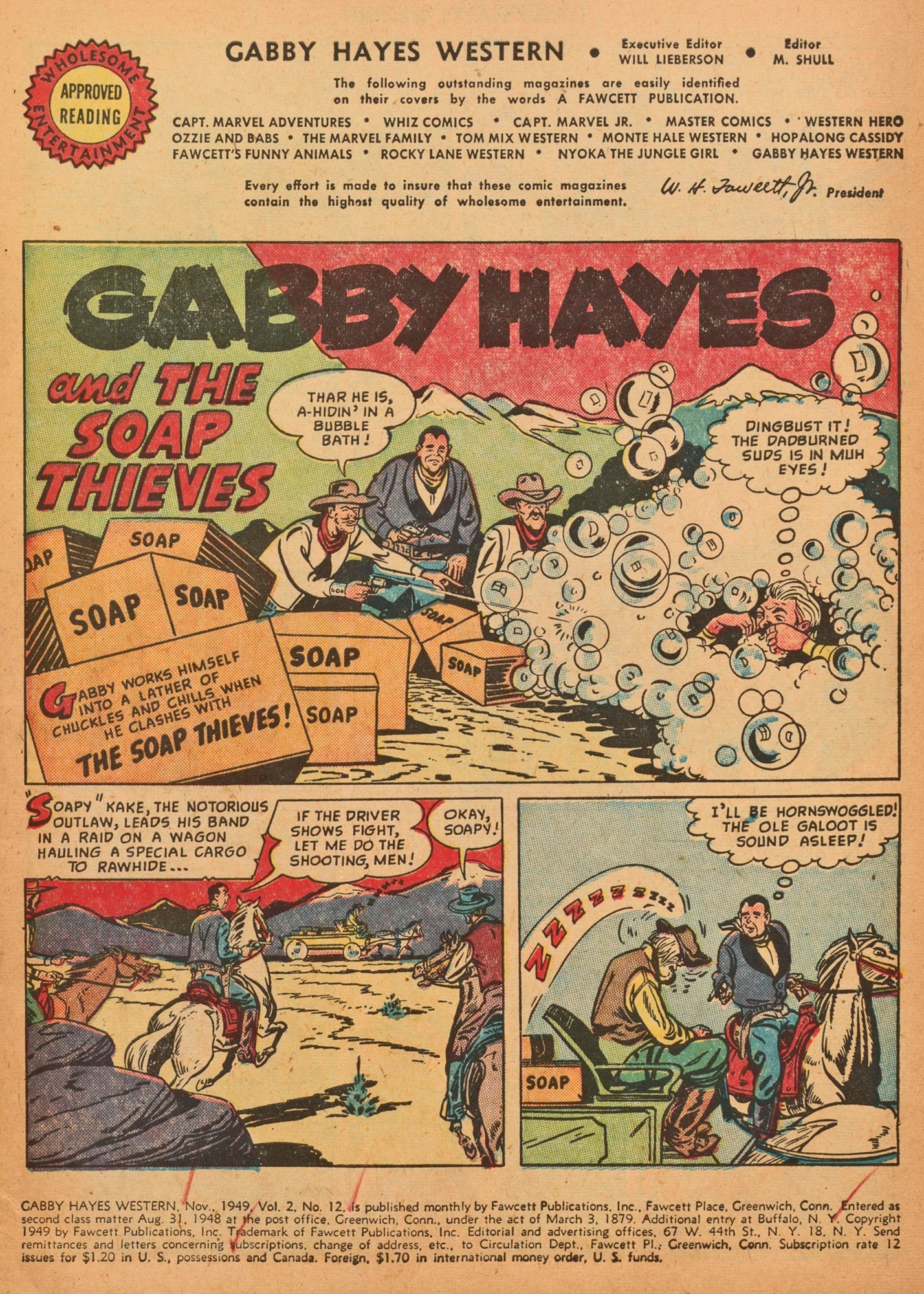 Read online Gabby Hayes Western comic -  Issue #12 - 3