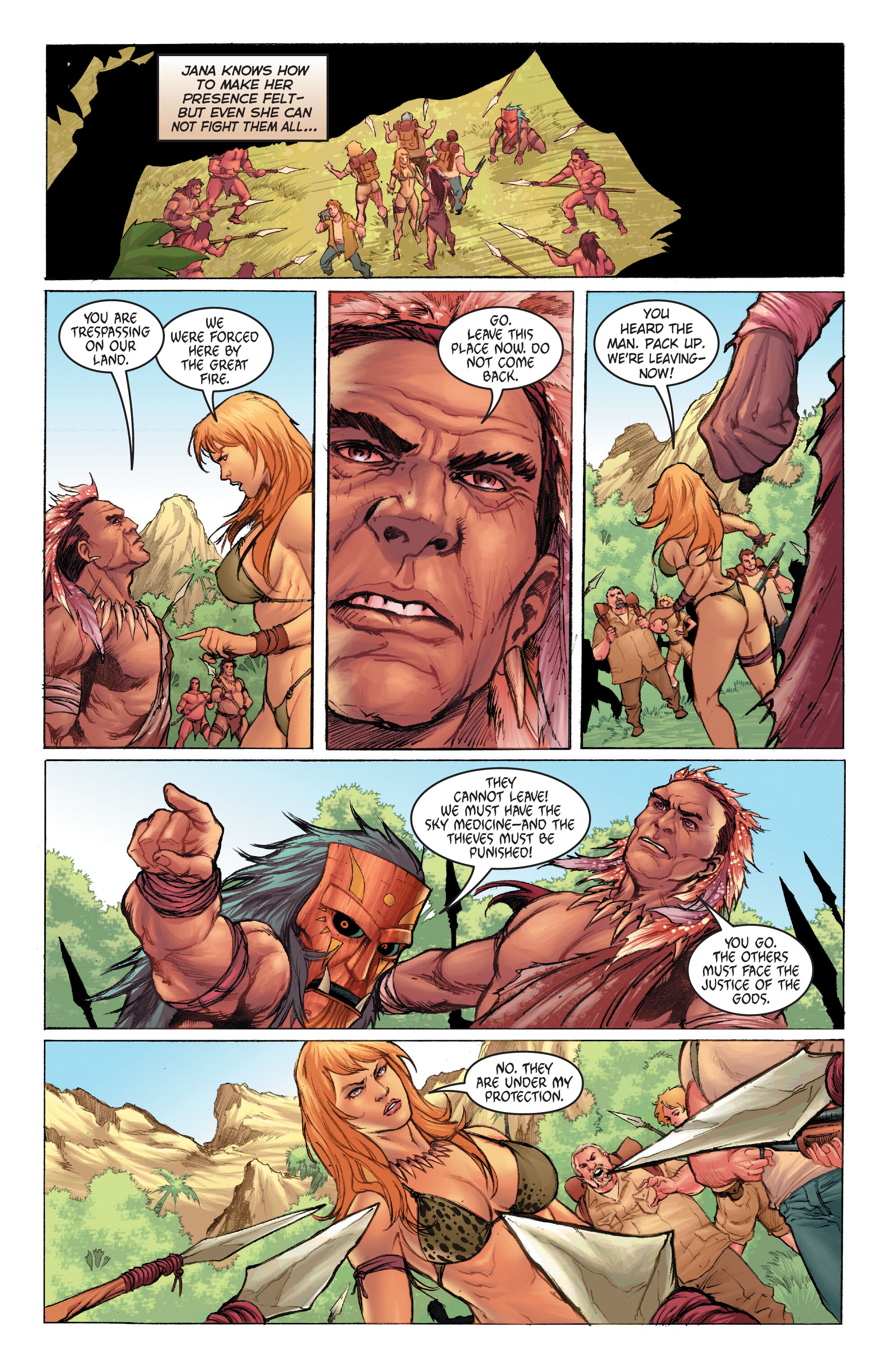 Read online Frank Cho's Jungle Girl: The Complete Omnibus comic -  Issue # TPB (Part 1) - 69