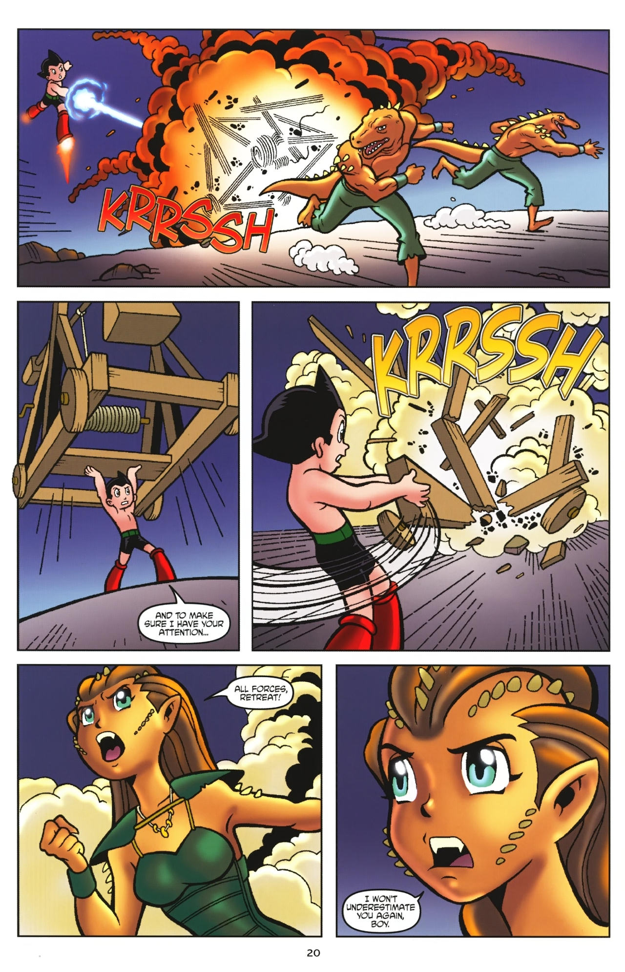 Read online Astro Boy: The Movie: Official Movie Prequel comic -  Issue #2 - 21