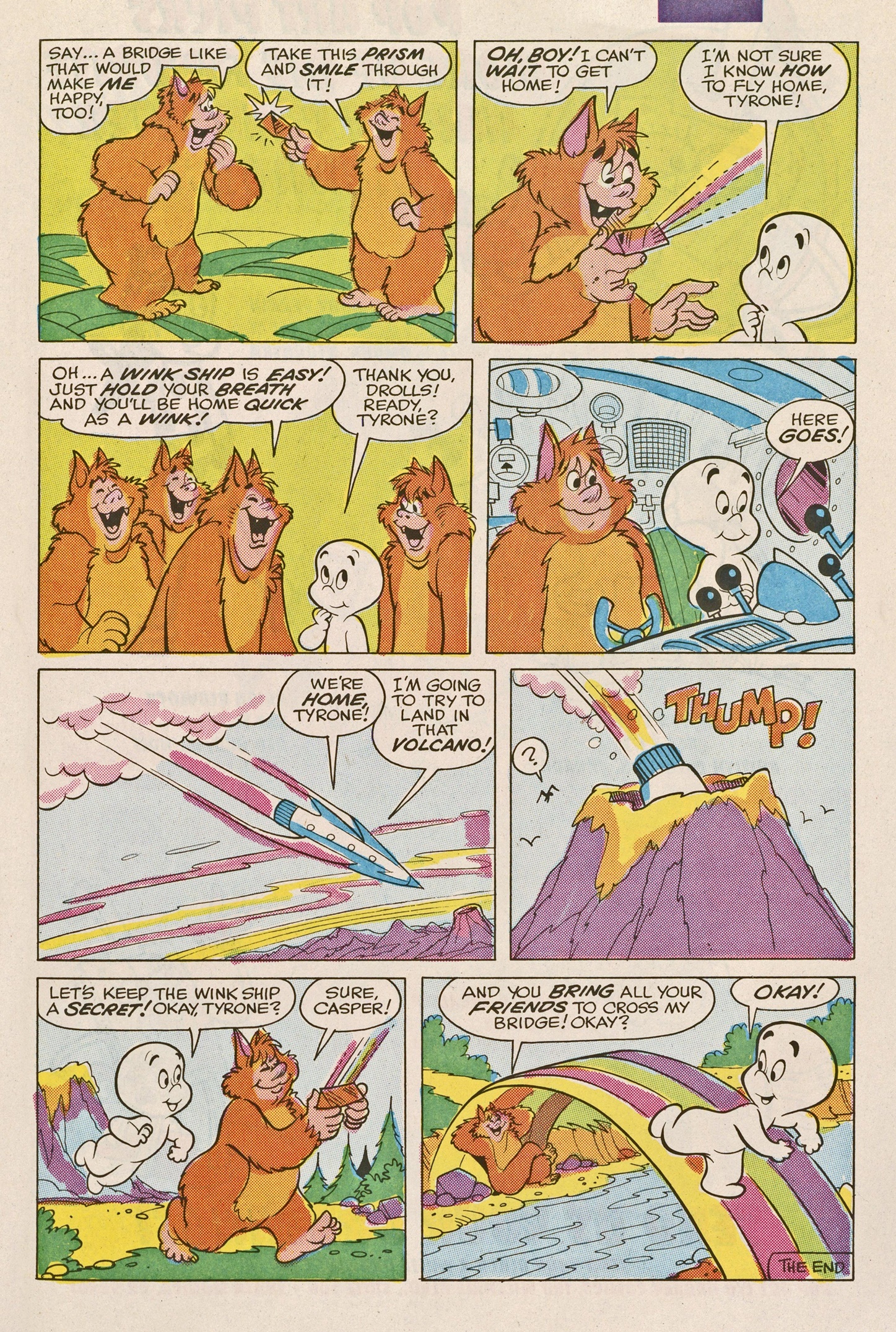 Read online Casper the Friendly Ghost (1991) comic -  Issue #20 - 25