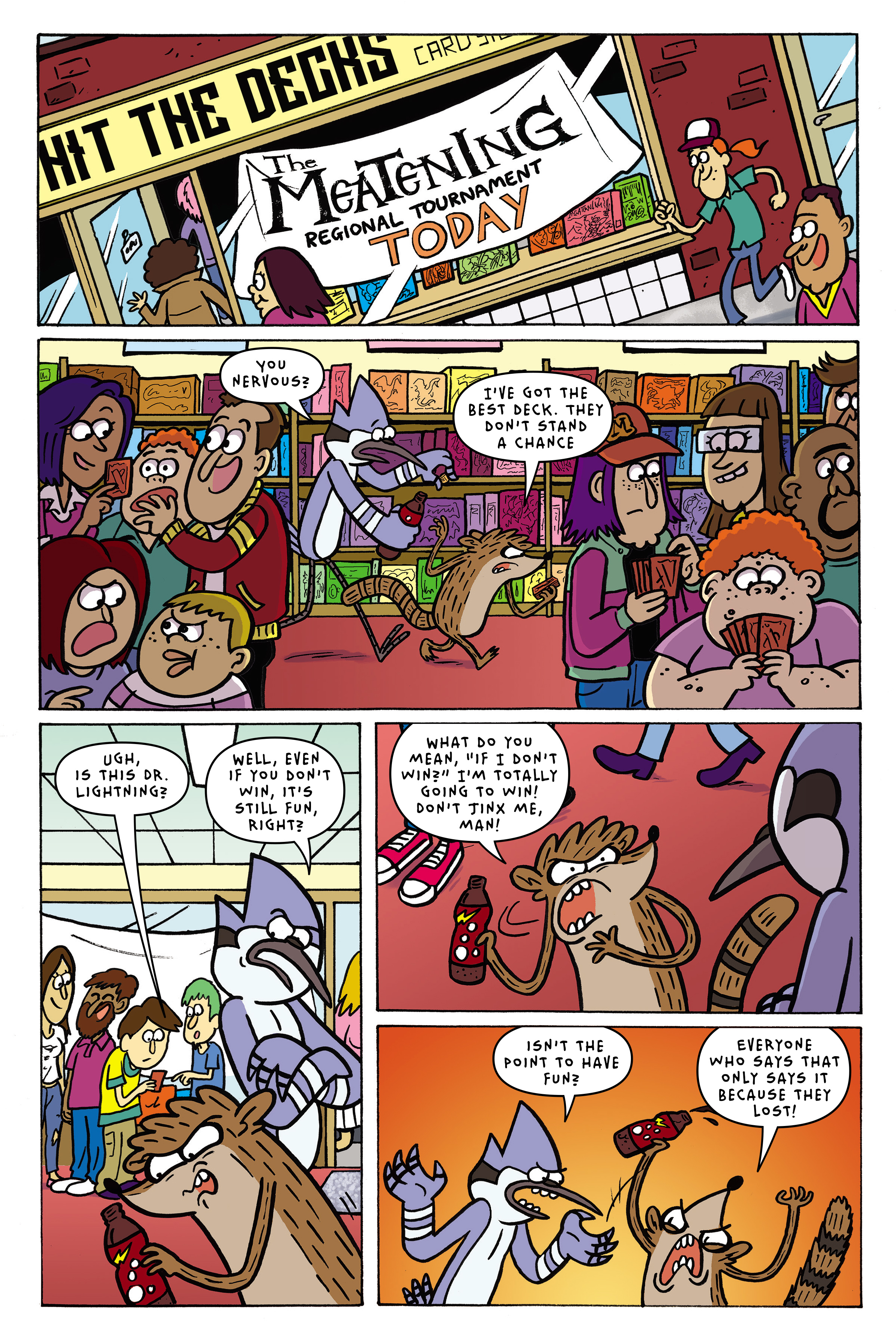 Read online Regular Show: The Meatening comic -  Issue # TPB - 42