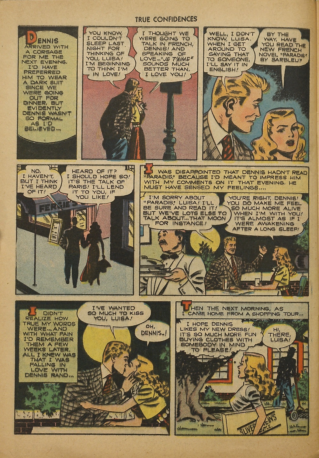 Read online True Confidences comic -  Issue #1 - 28