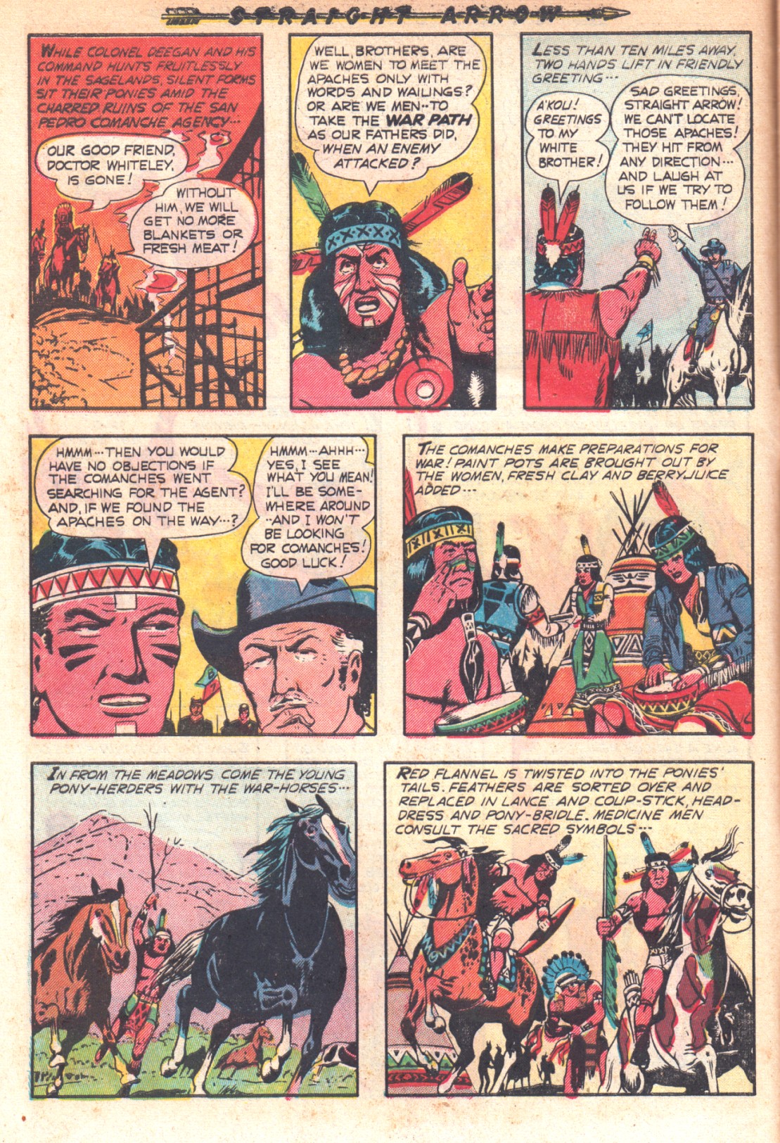 Read online Straight Arrow comic -  Issue #17 - 6