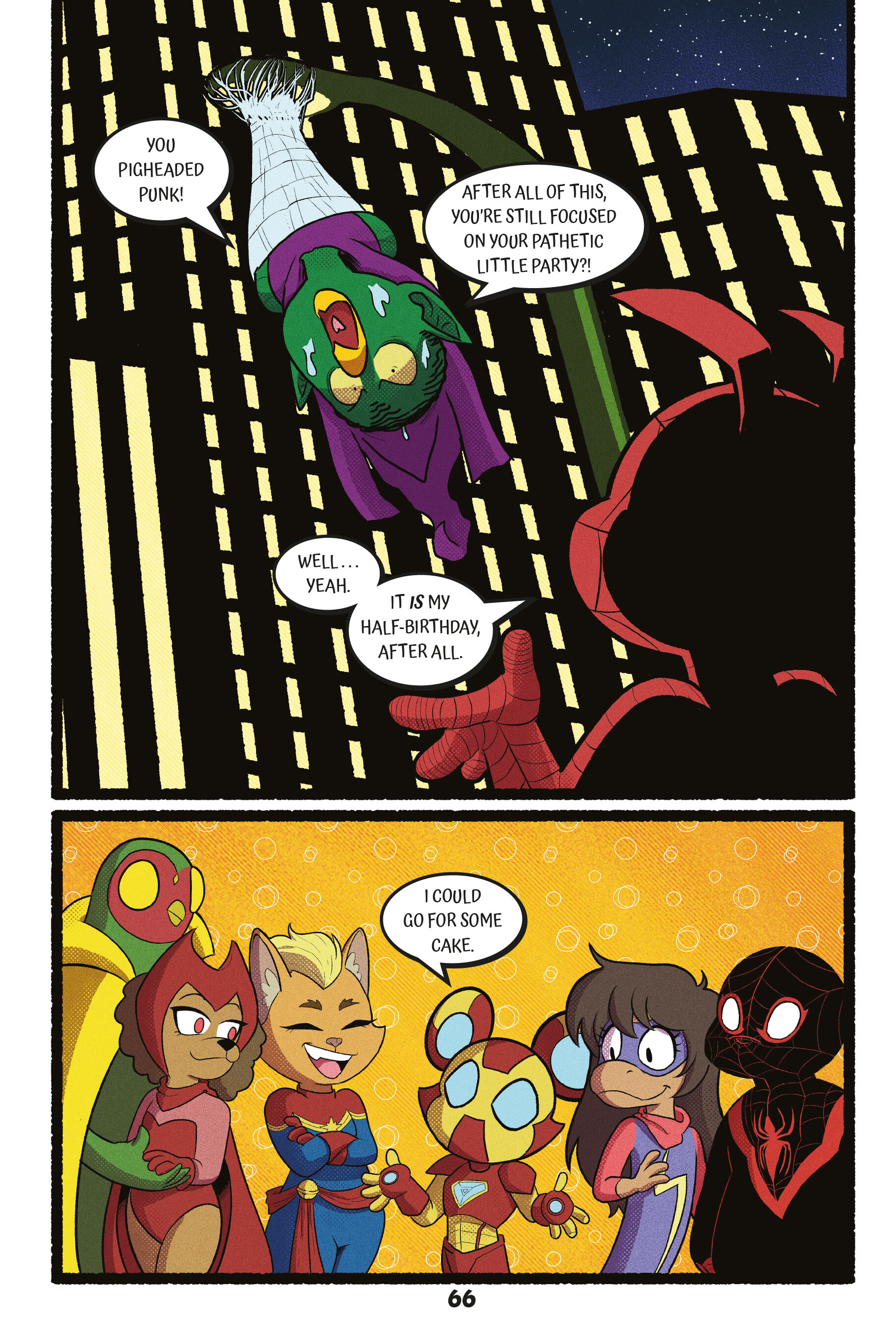 Read online Spider-Ham: A Pig in Time comic -  Issue # TPB - 69