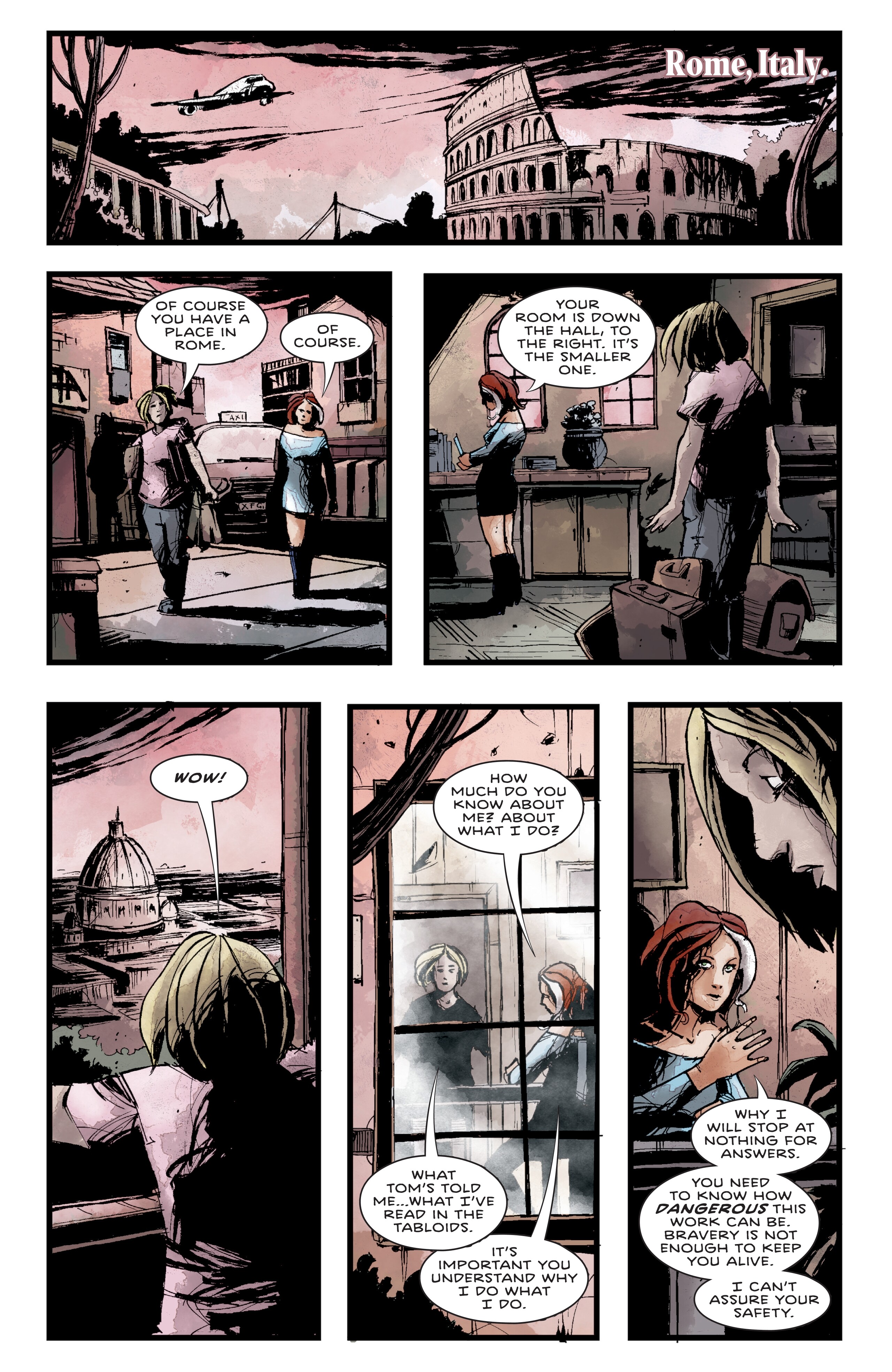 Read online The Case of the Bleeding Wall comic -  Issue #1 - 16