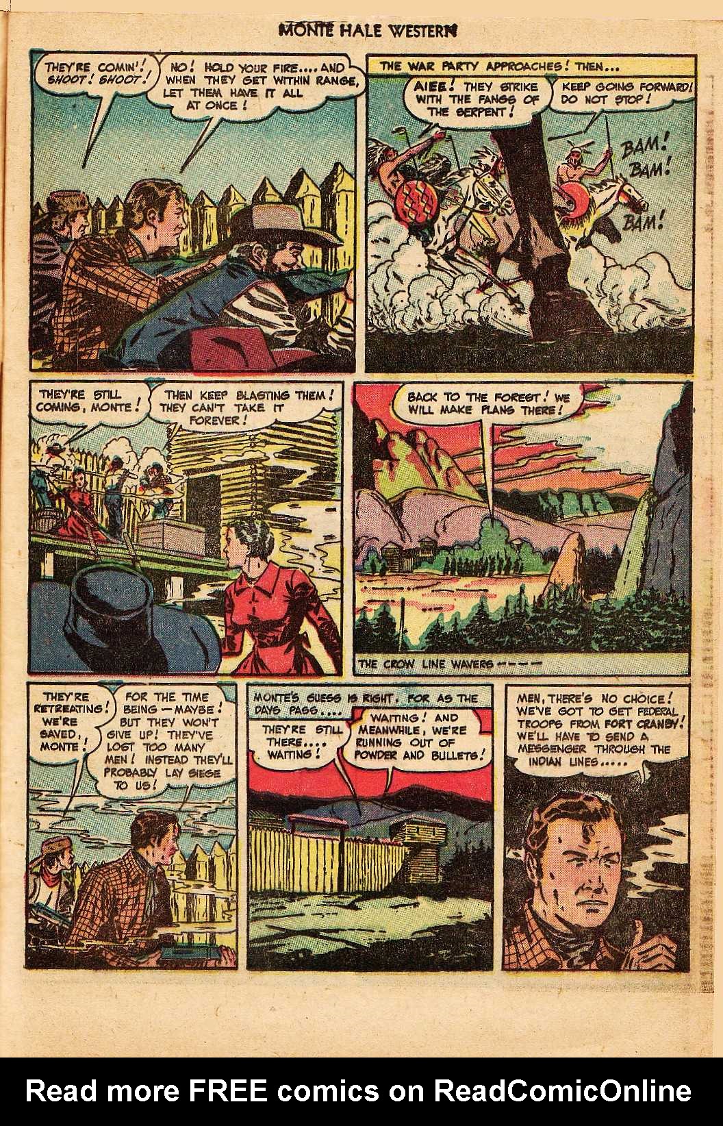 Read online Monte Hale Western comic -  Issue #38 - 8