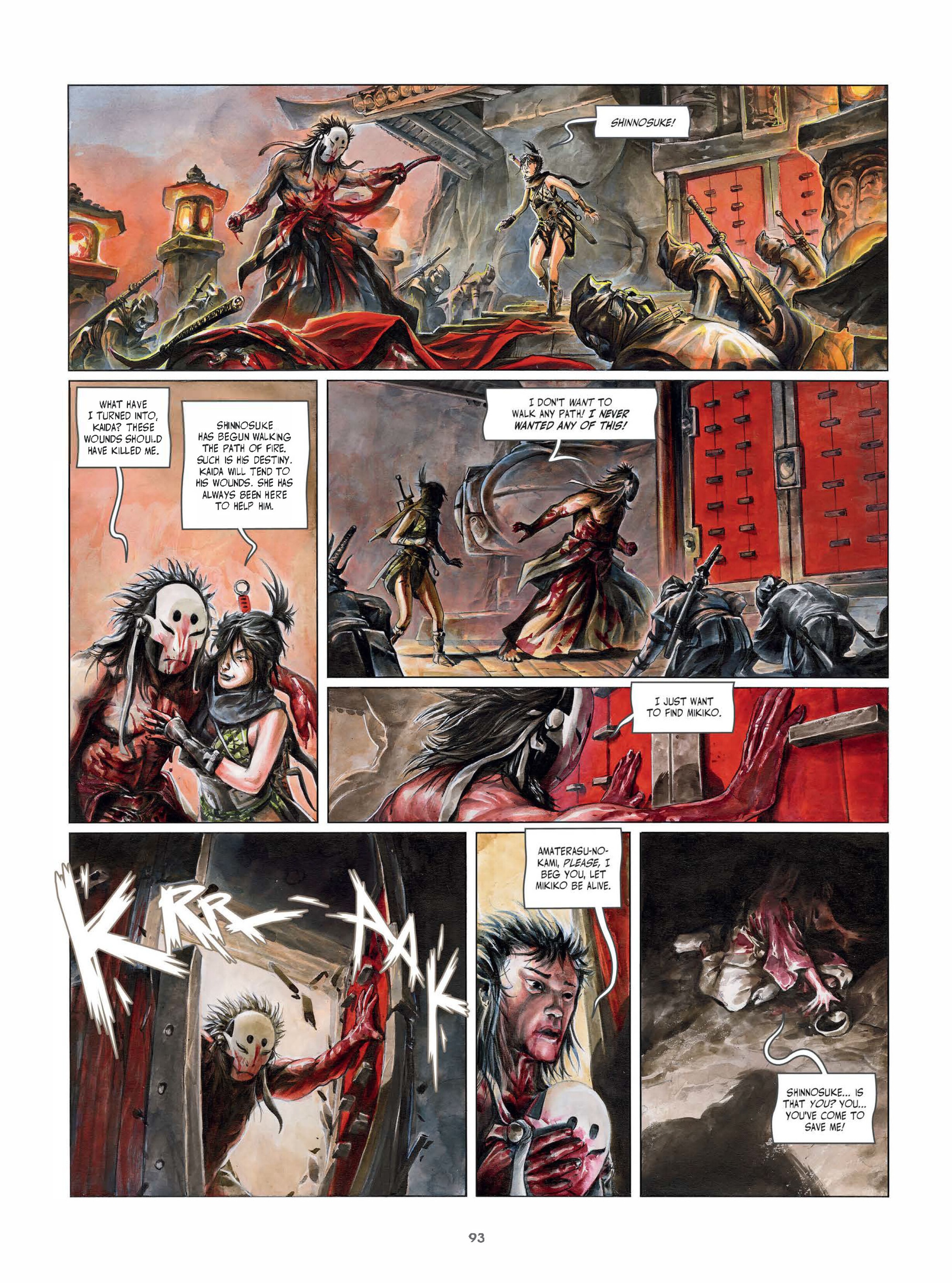 Read online Legends of the Pierced Veil: The Mask of Fudo comic -  Issue # TPB (Part 1) - 92