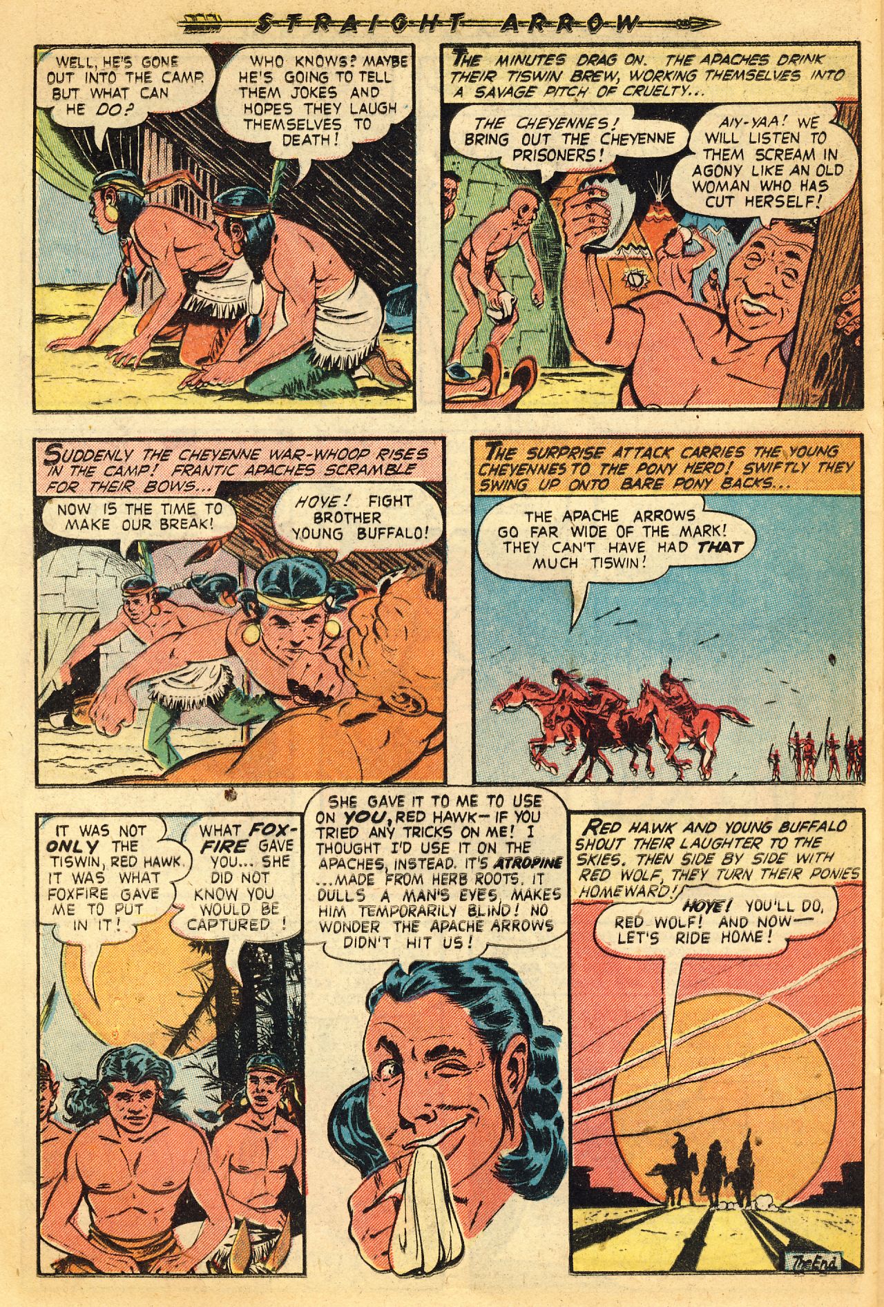 Read online Straight Arrow comic -  Issue #16 - 26