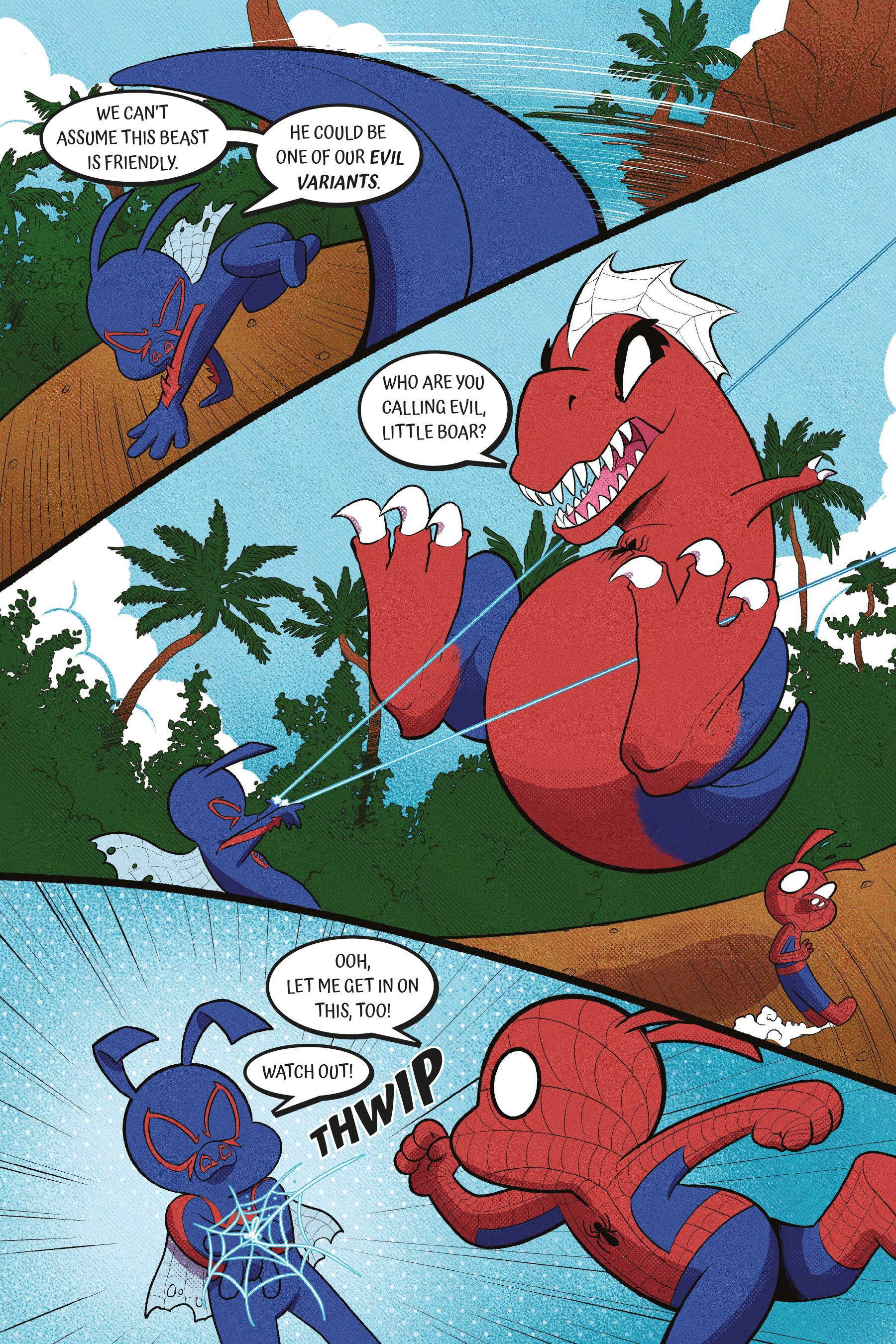 Read online Spider-Ham: A Pig in Time comic -  Issue # TPB - 31