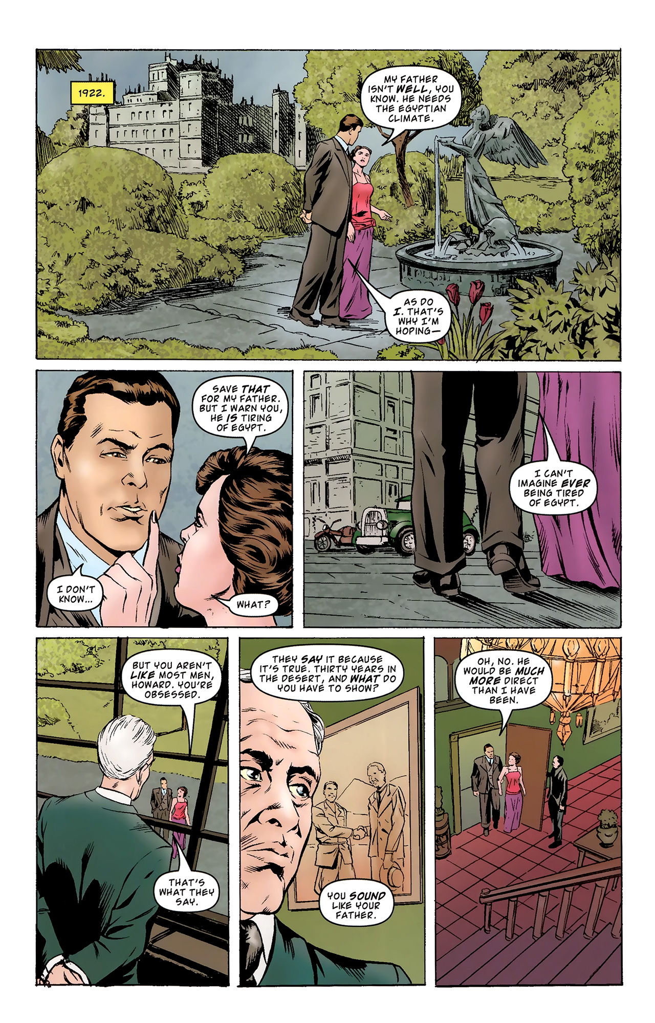 Read online The Murder of King Tut comic -  Issue #4 - 7