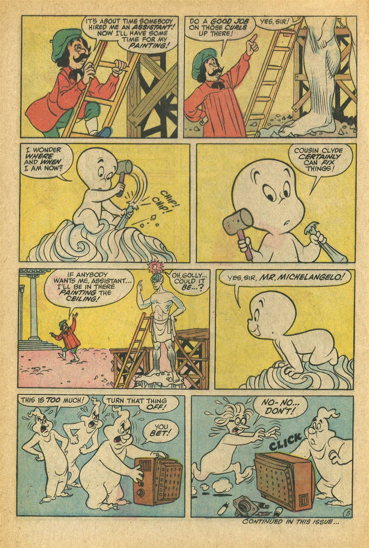 Read online Casper Strange Ghost Stories comic -  Issue #4 - 16
