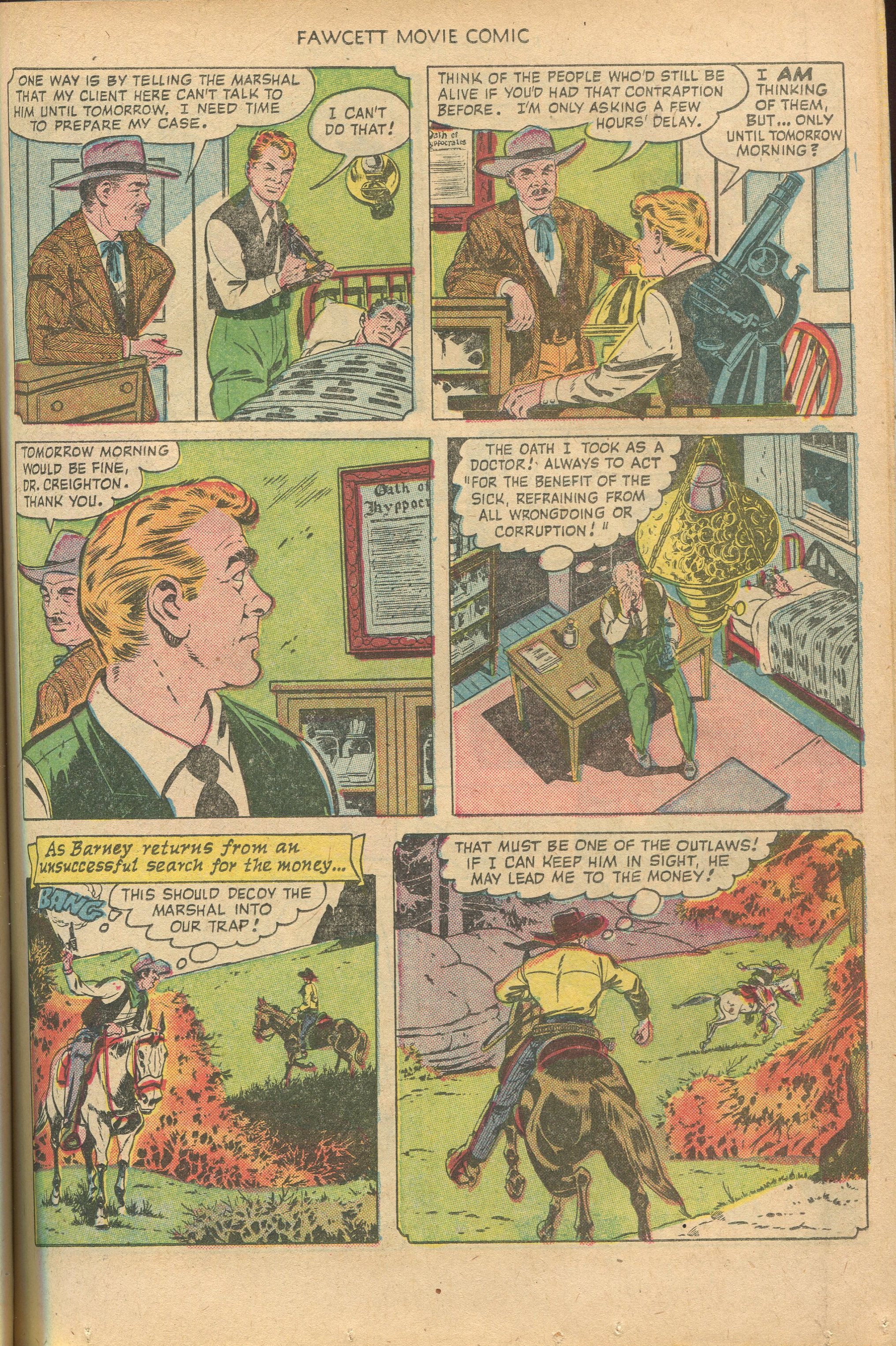 Read online Fawcett Movie Comic comic -  Issue #9 - 11