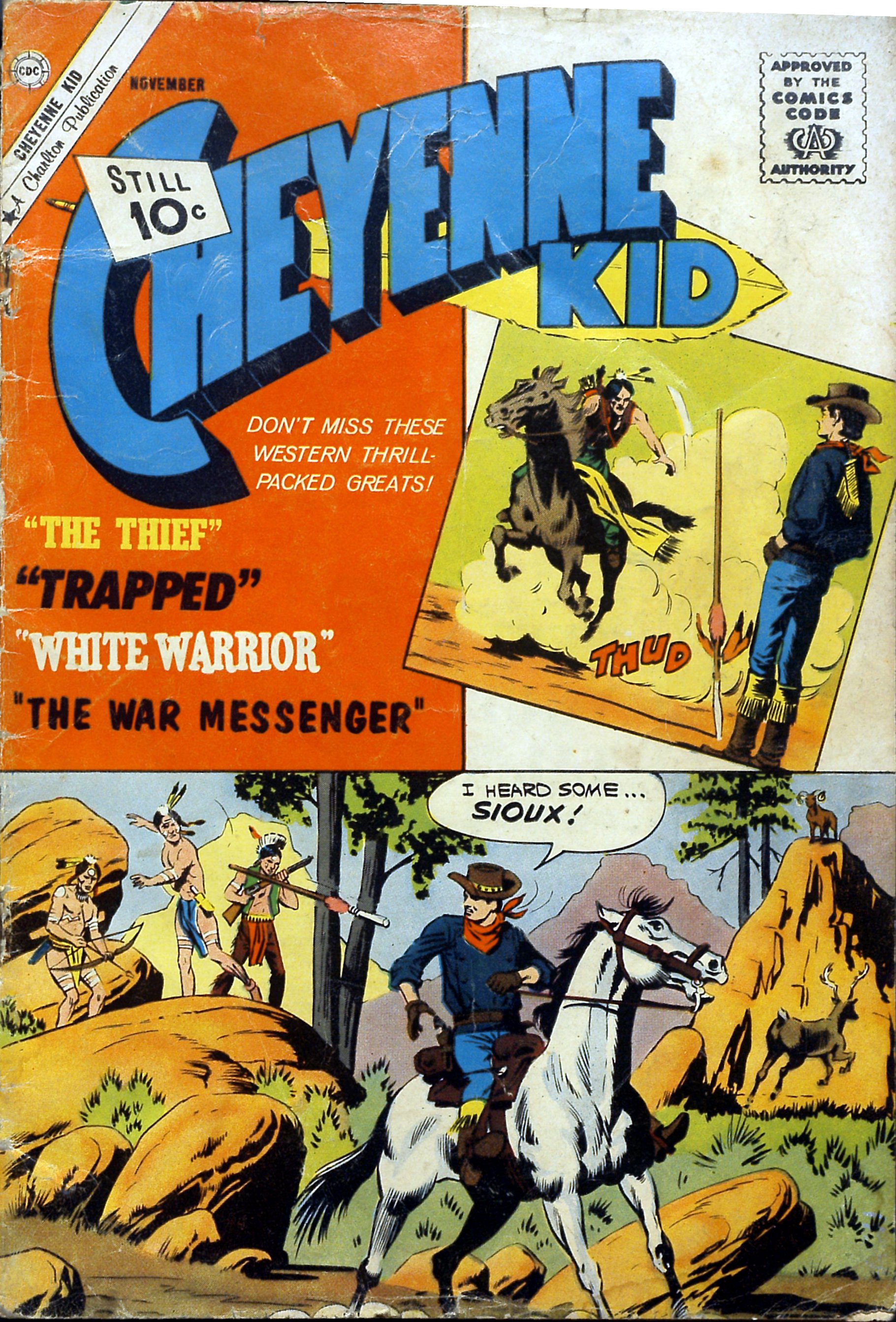 Read online Cheyenne Kid comic -  Issue #31 - 1