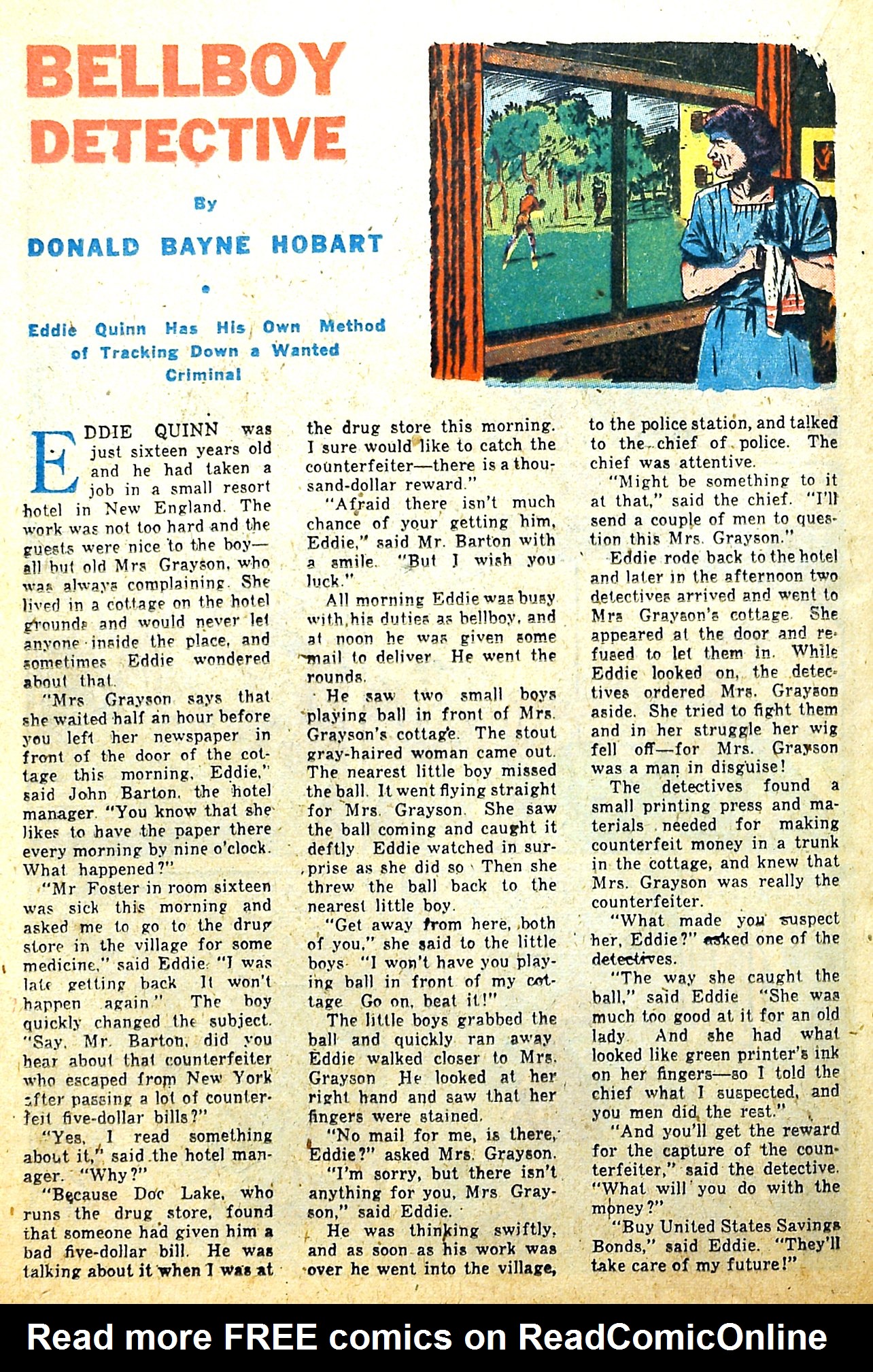 Read online Exciting Comics comic -  Issue #50 - 31