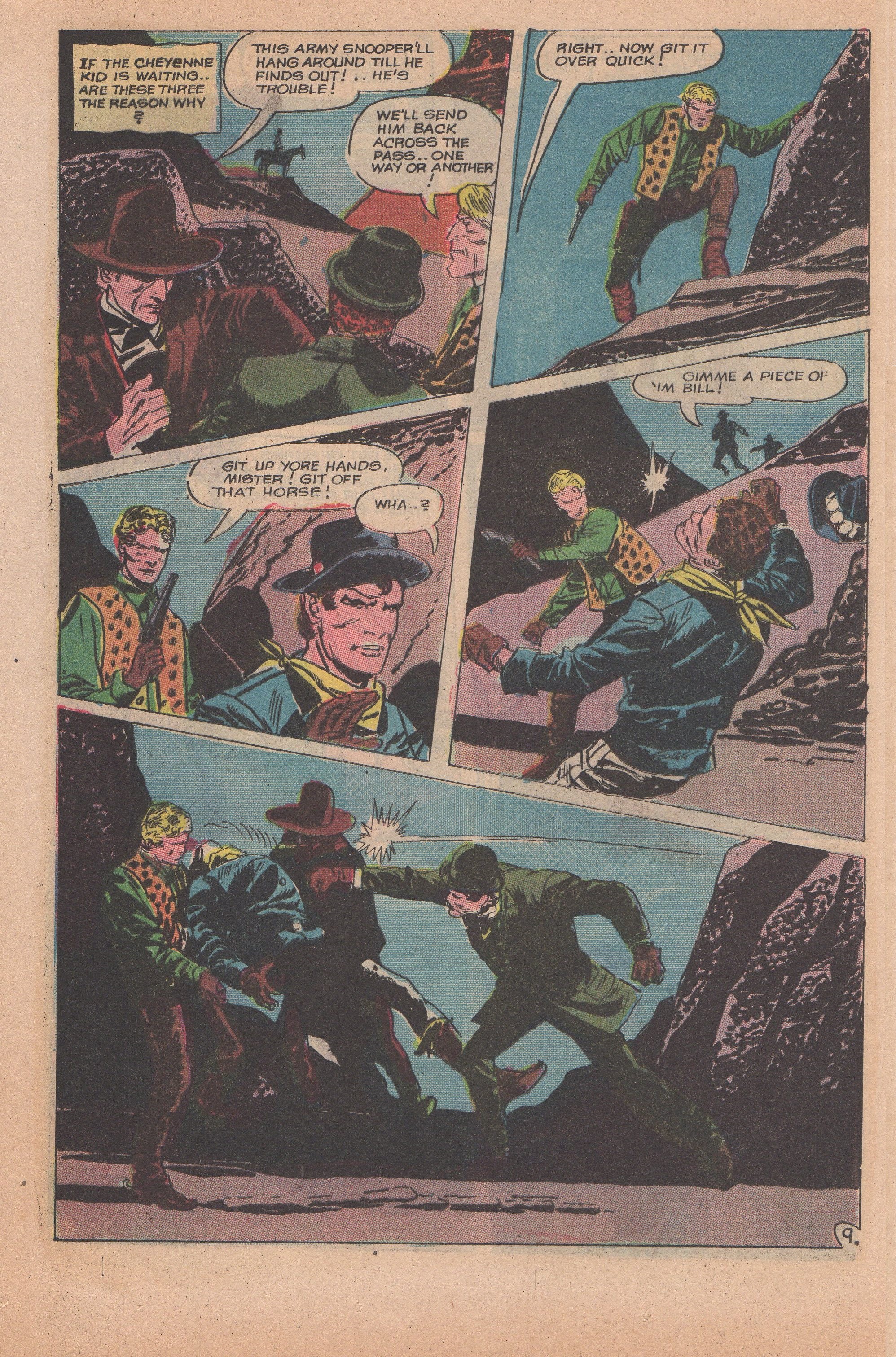 Read online Cheyenne Kid comic -  Issue #71 - 12