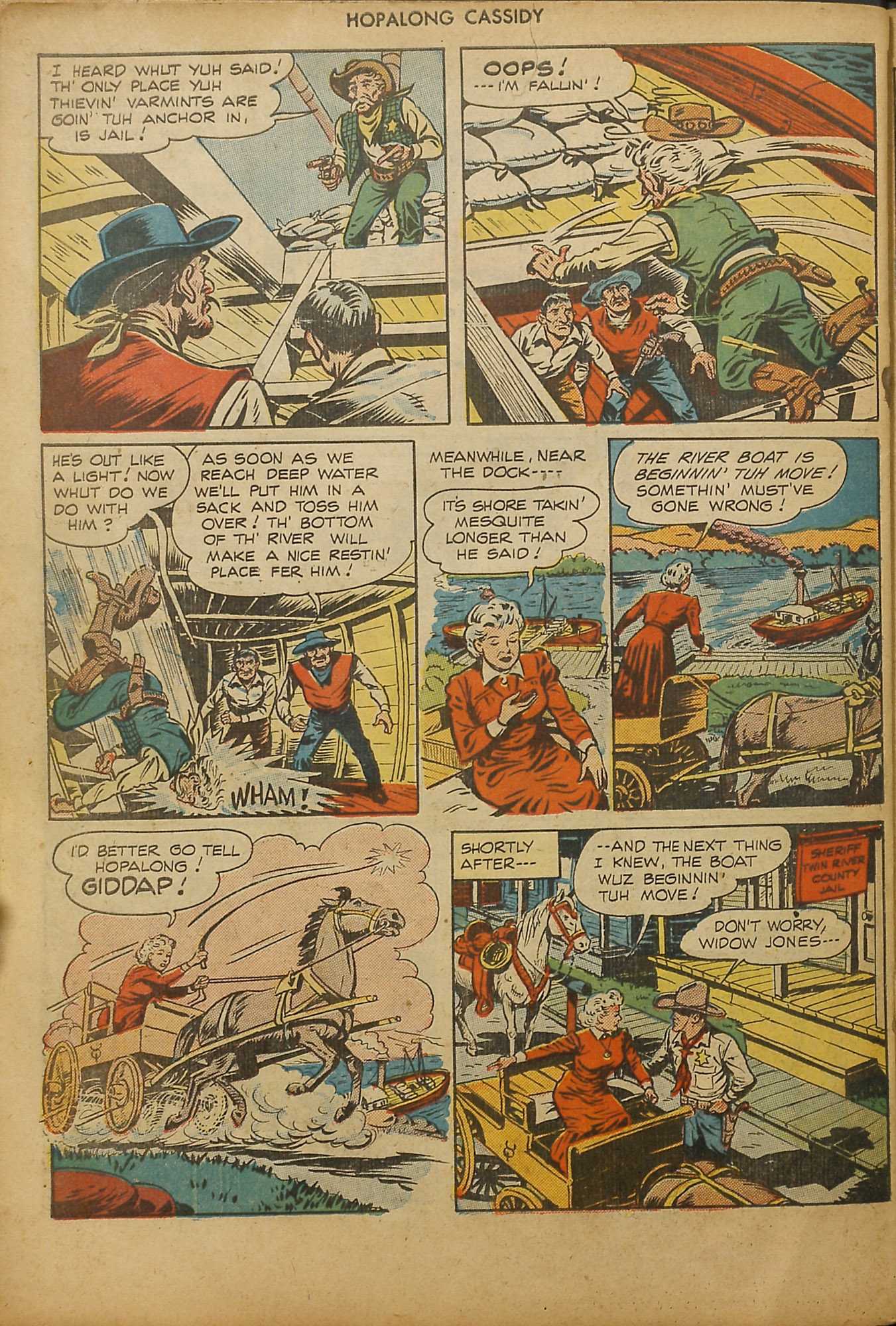 Read online Hopalong Cassidy comic -  Issue #24 - 34