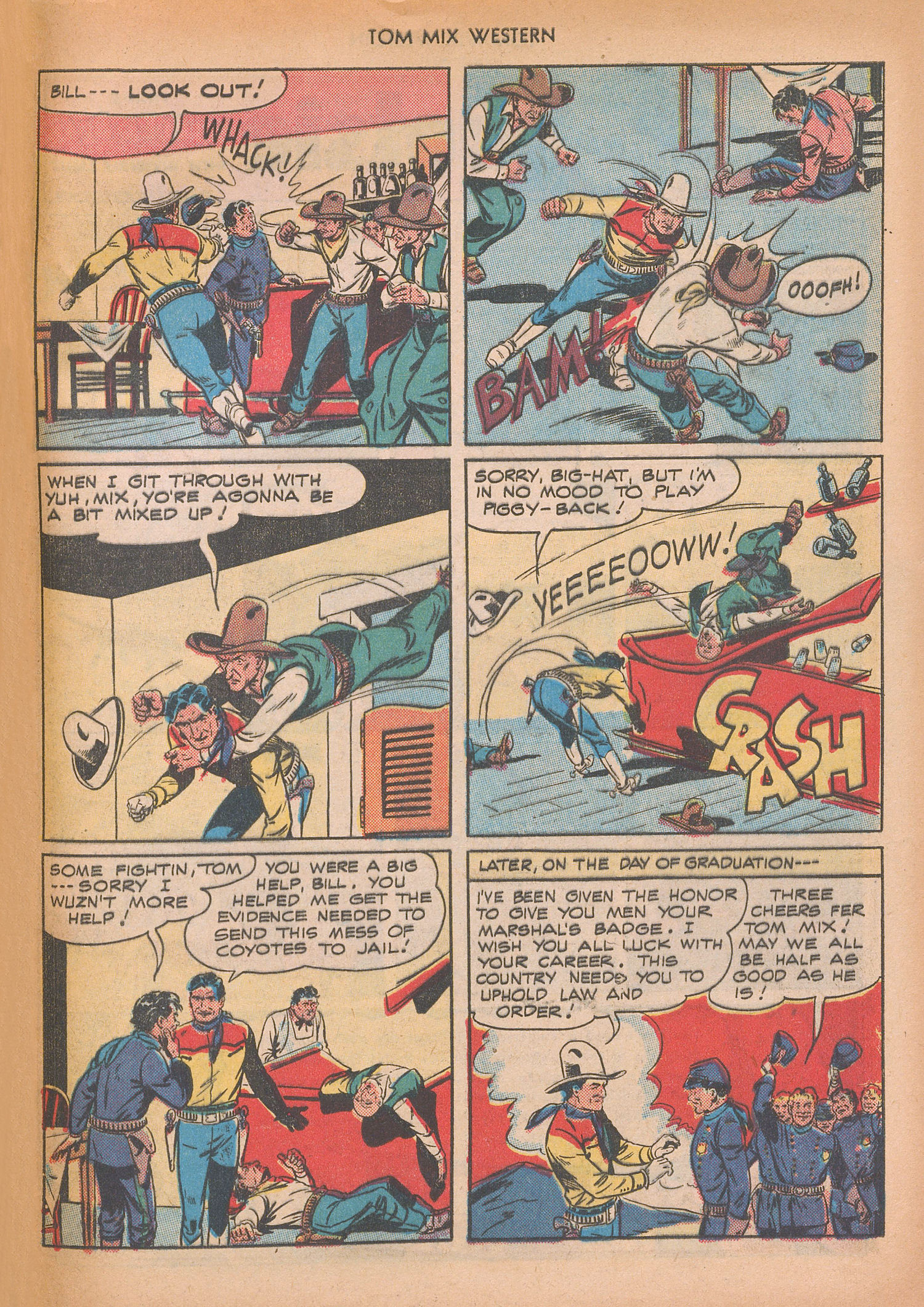 Read online Tom Mix Western (1948) comic -  Issue #10 - 49