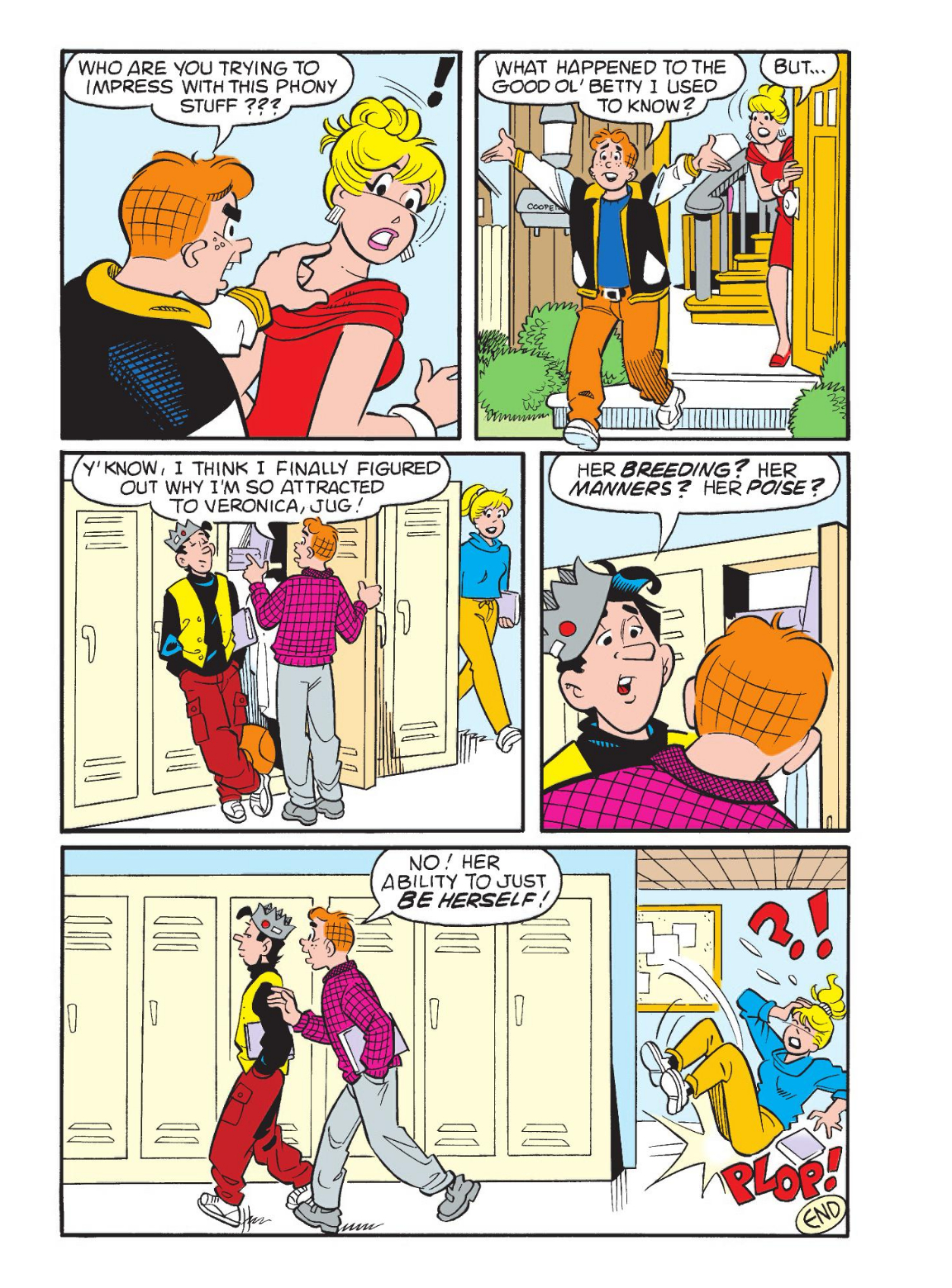 Read online World of Betty & Veronica Digest comic -  Issue #31 - 154