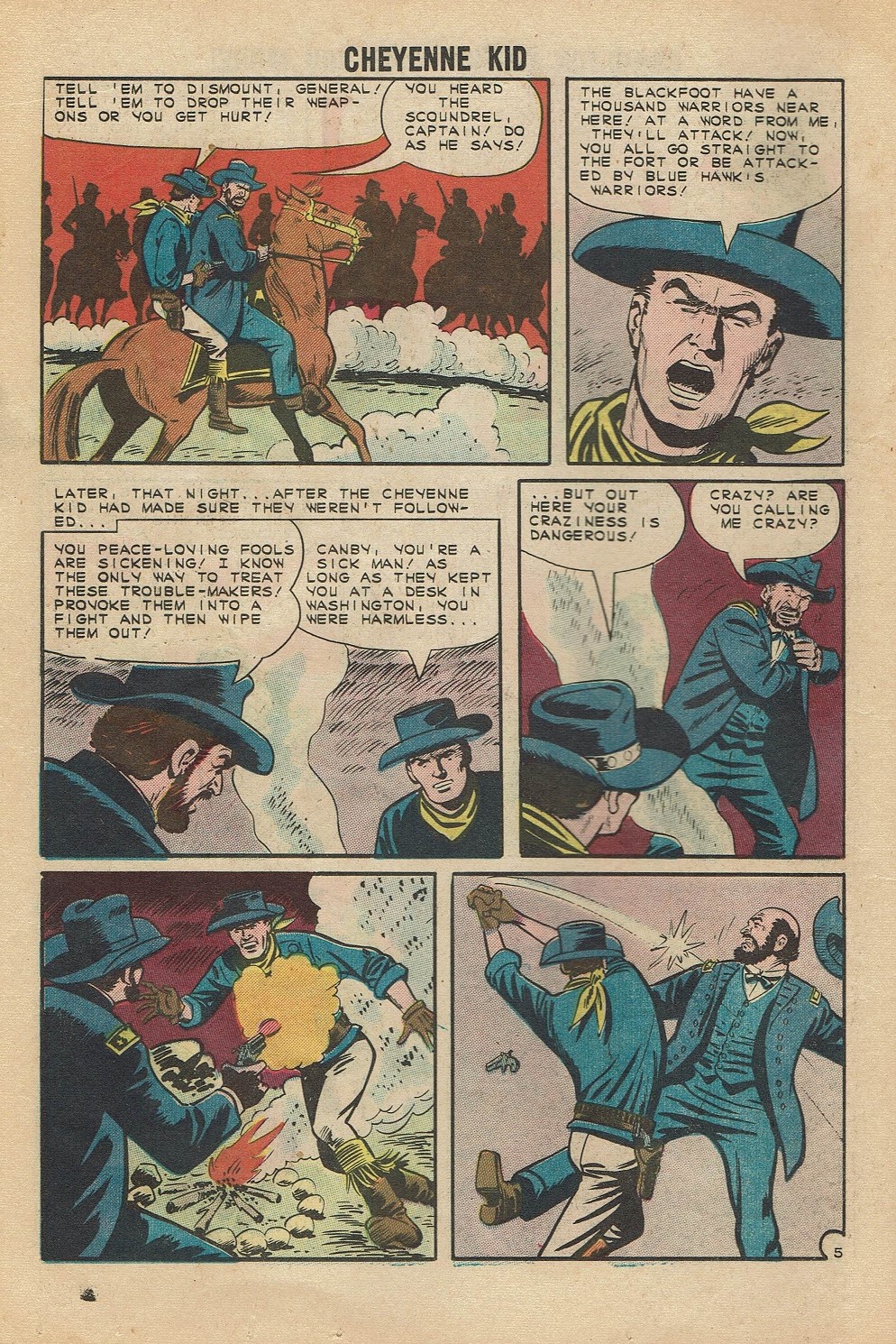 Read online Cheyenne Kid comic -  Issue #35 - 18