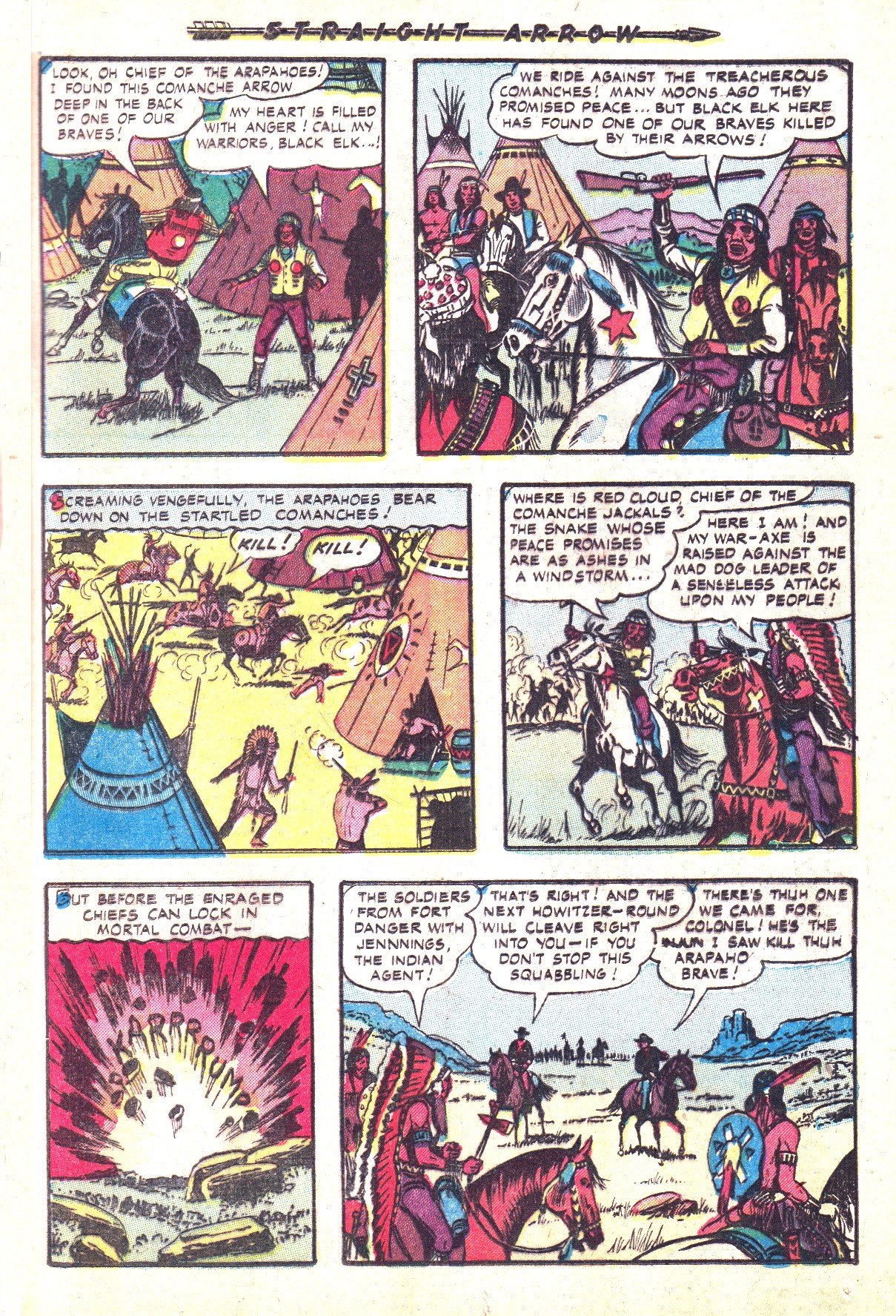 Read online Straight Arrow comic -  Issue #33 - 13
