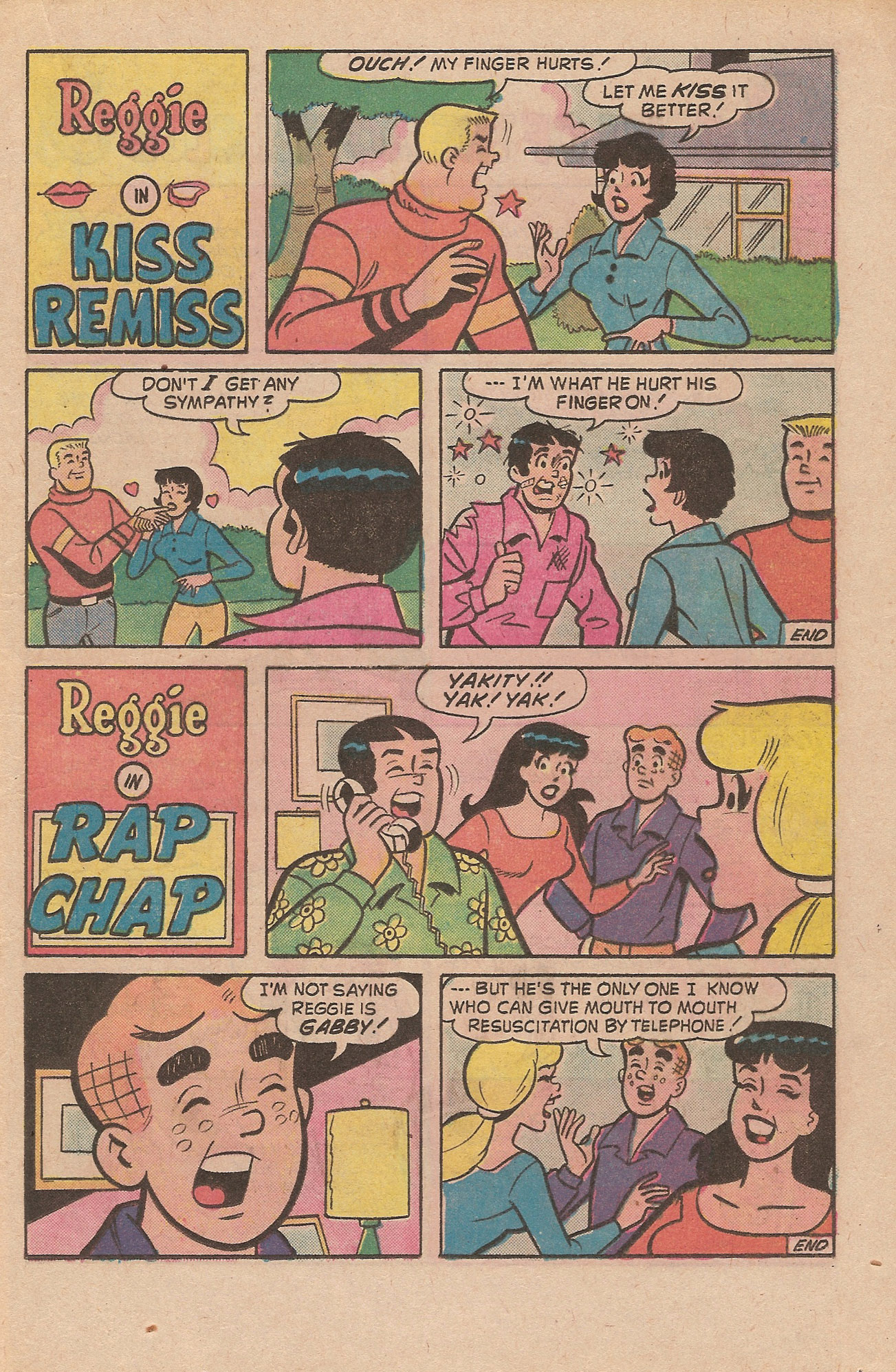 Read online Reggie's Wise Guy Jokes comic -  Issue #36 - 17