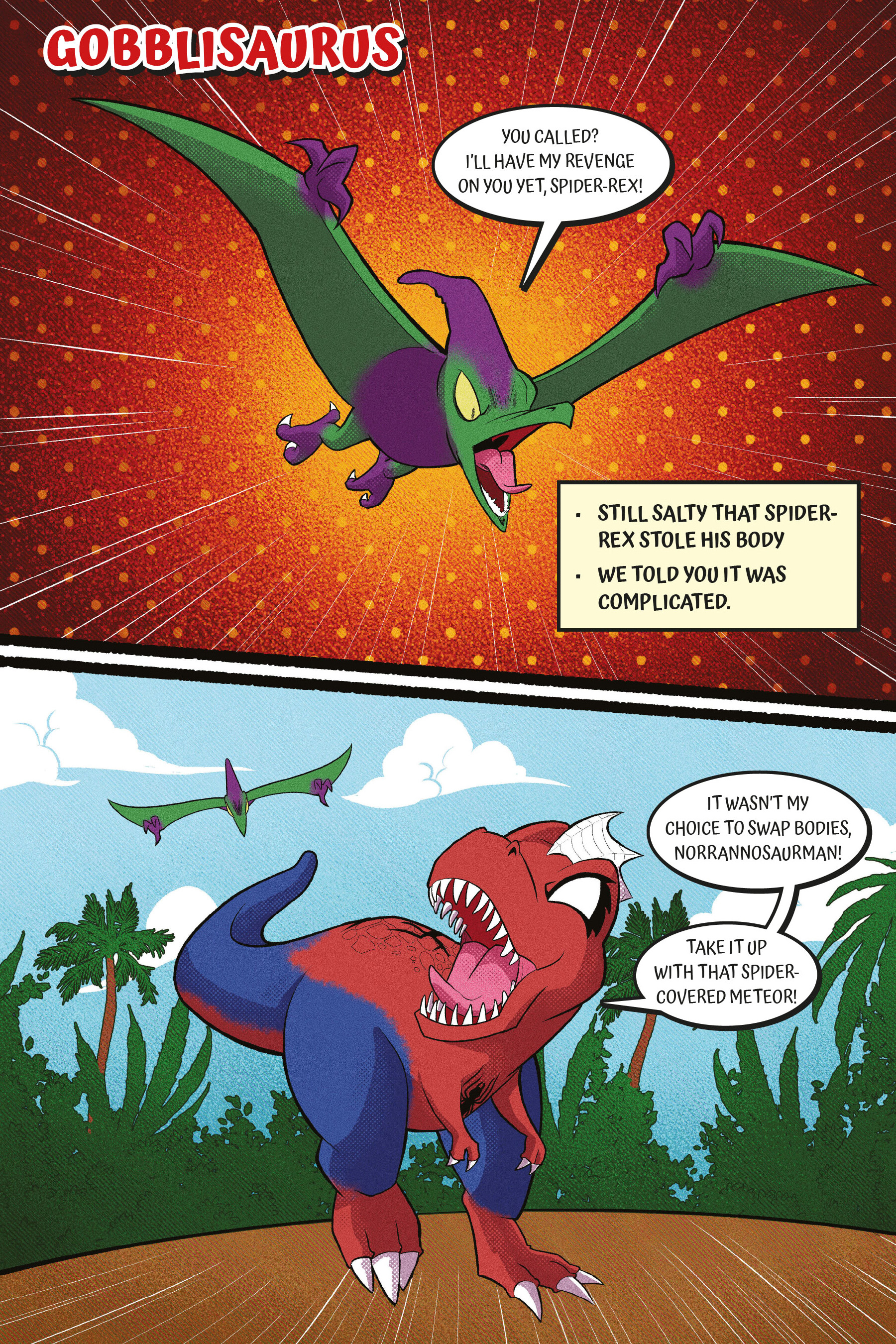Read online Spider-Ham: A Pig in Time comic -  Issue # TPB - 35