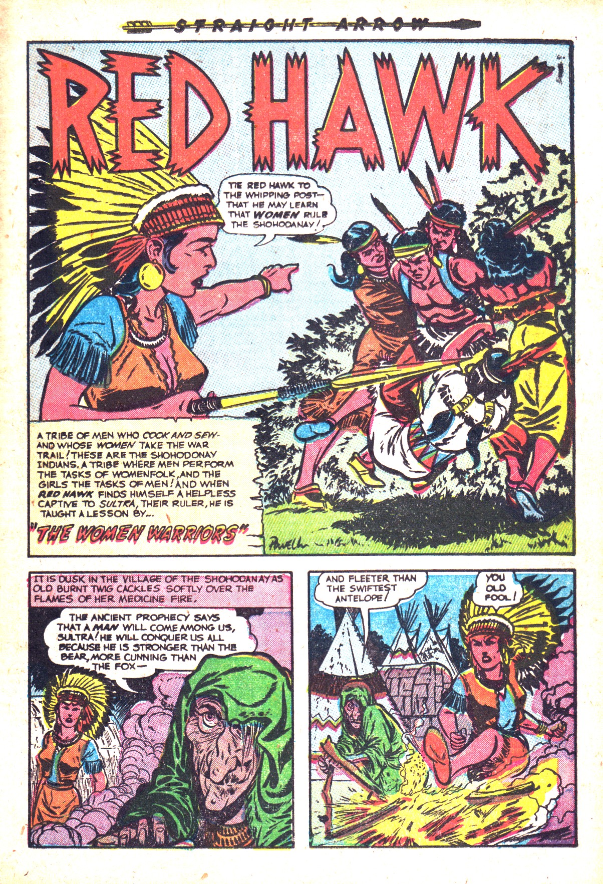 Read online Straight Arrow comic -  Issue #35 - 11