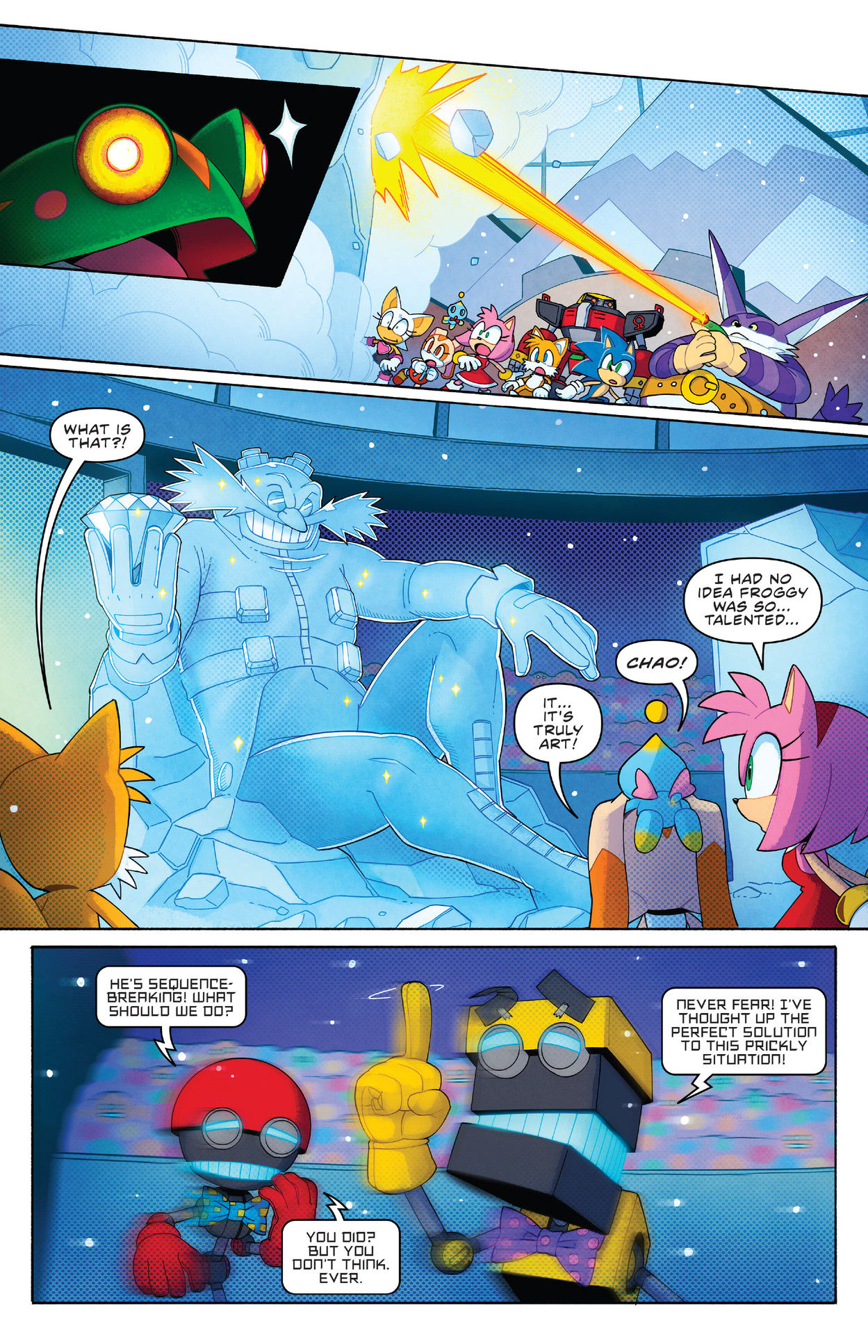 Read online Sonic the Hedgehog: Winter Jam comic -  Issue # Full - 21