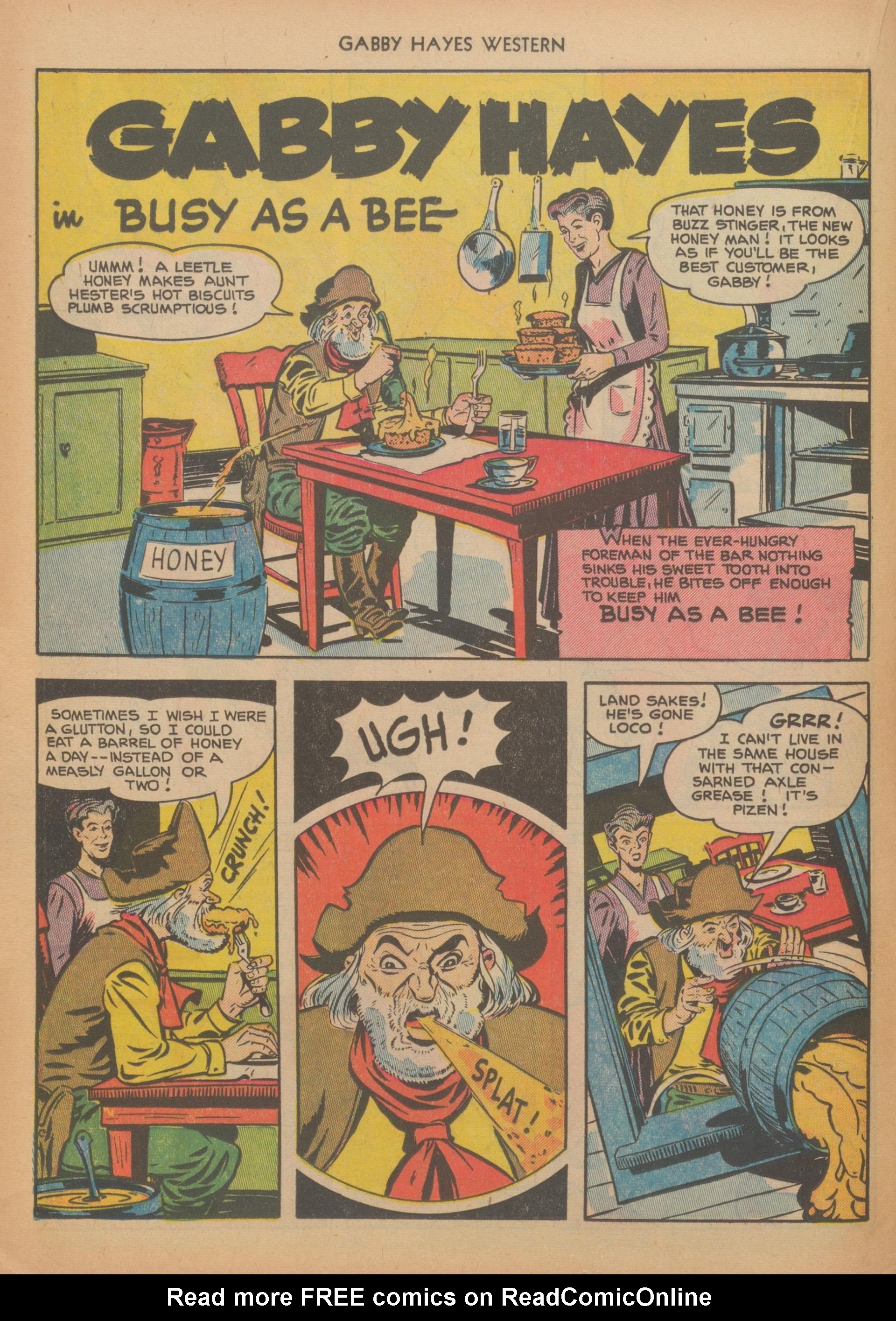 Read online Gabby Hayes Western comic -  Issue #41 - 16