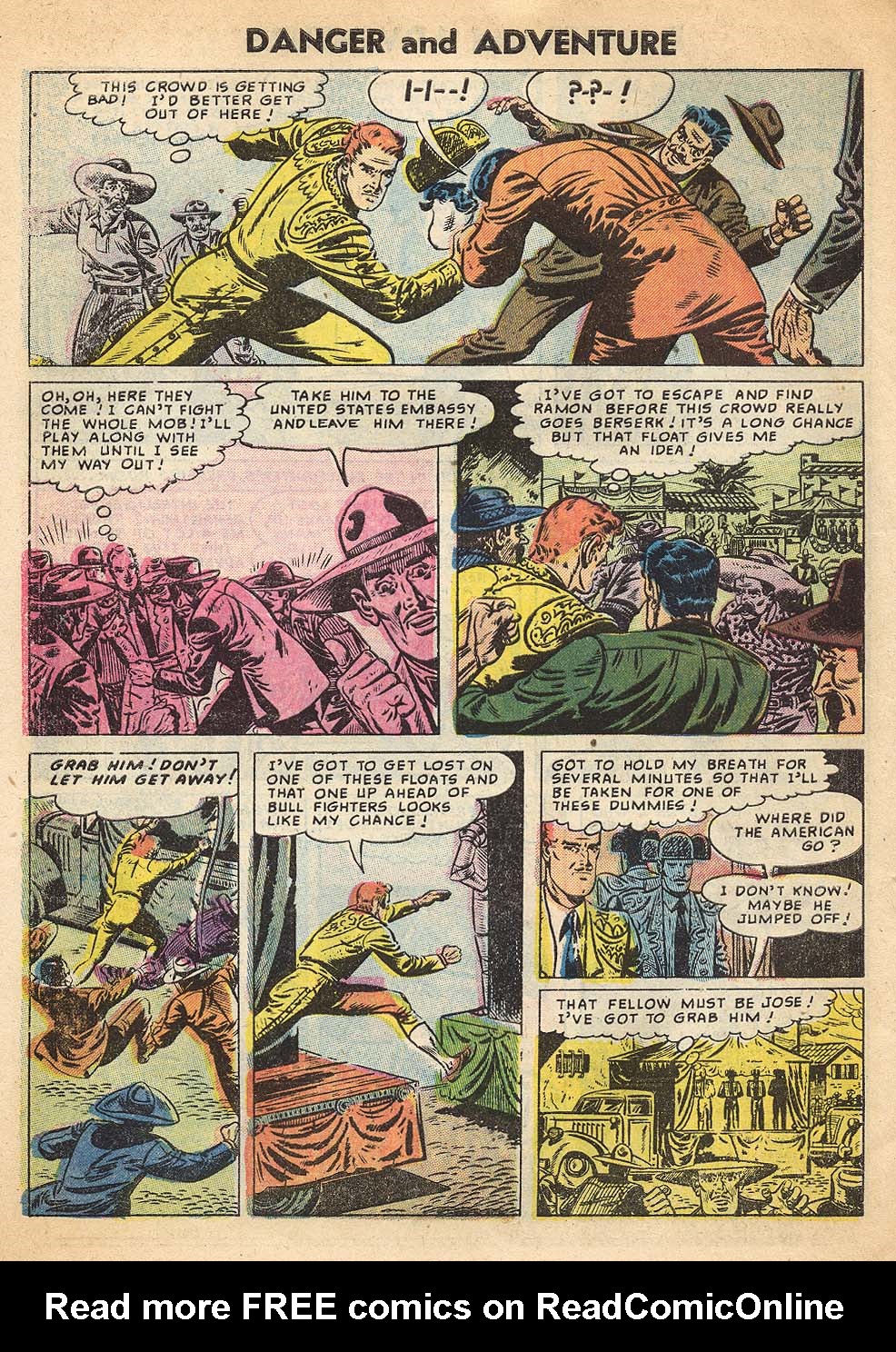 Read online Danger and Adventure comic -  Issue #26 - 30
