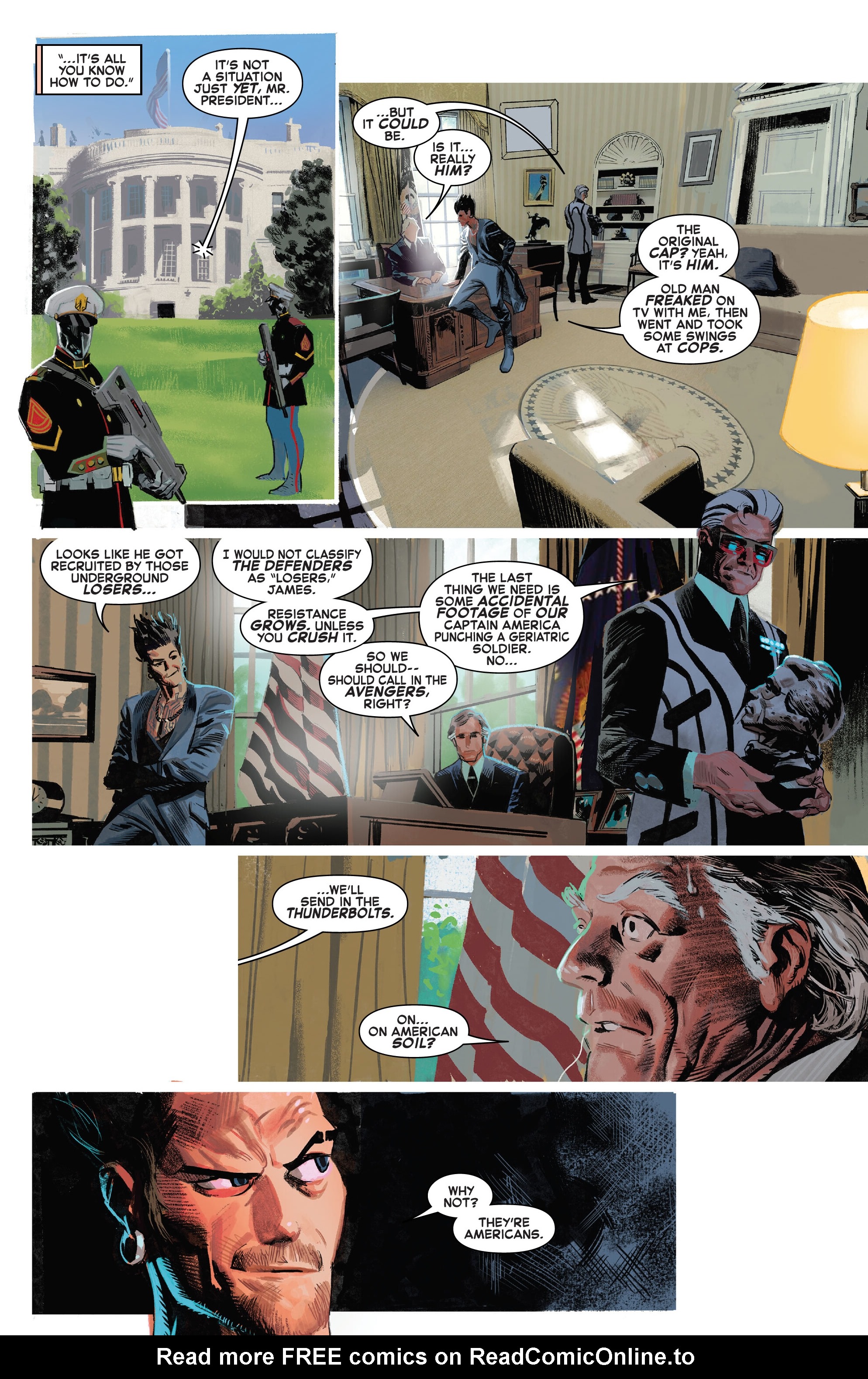 Read online Avengers: Twilight comic -  Issue #2 - 9