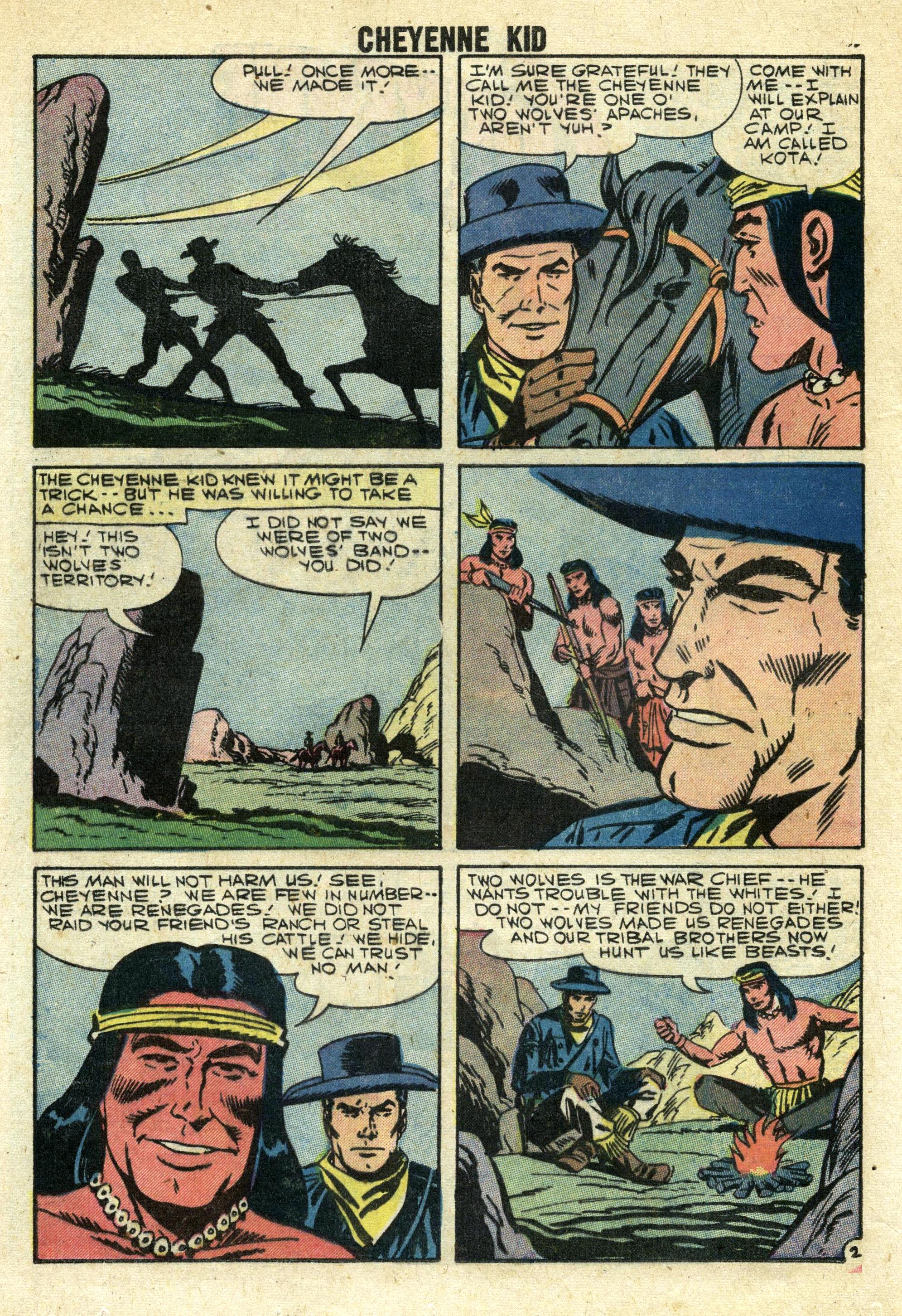 Read online Cheyenne Kid comic -  Issue #14 - 20