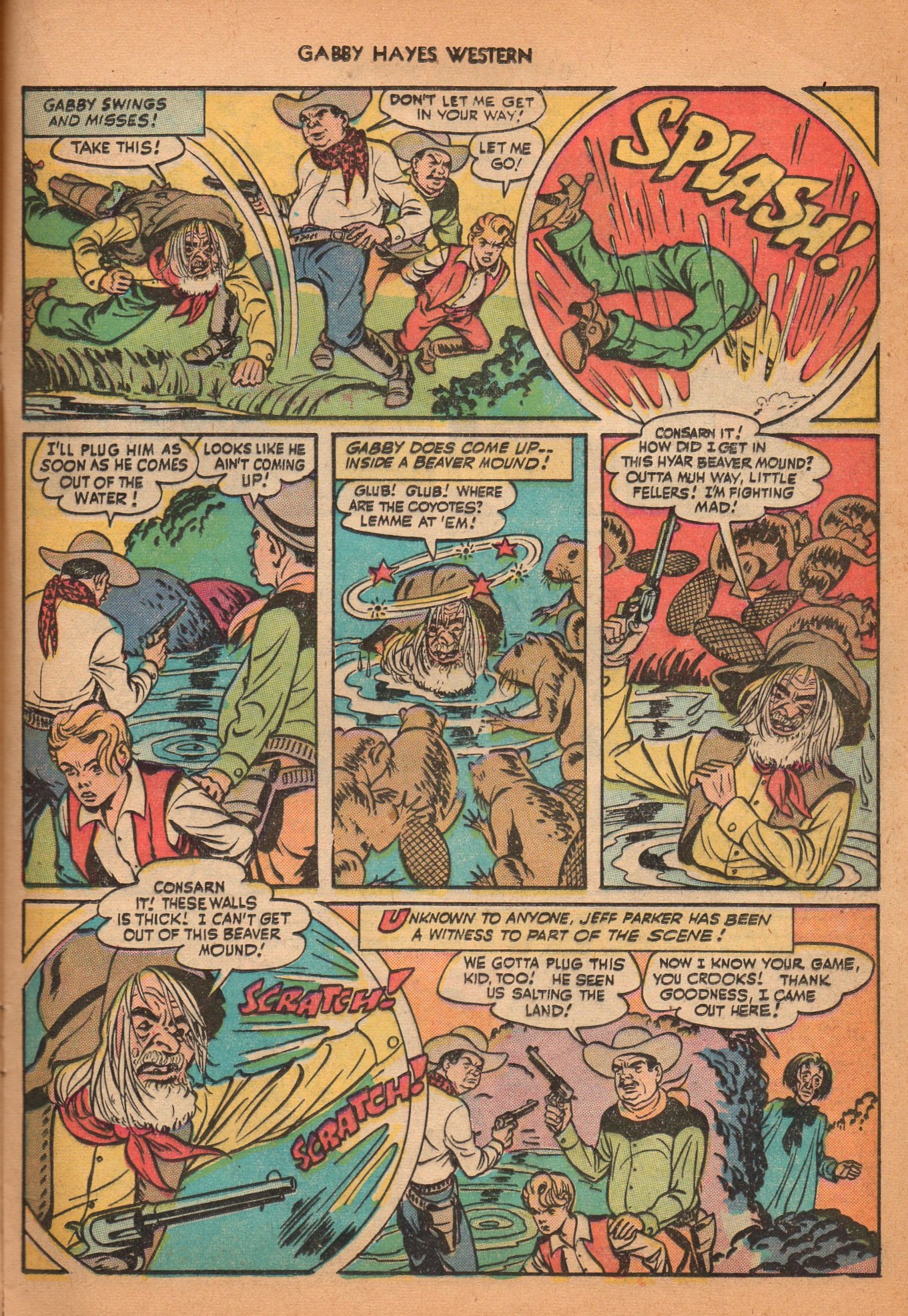 Read online Gabby Hayes Western comic -  Issue #7 - 17