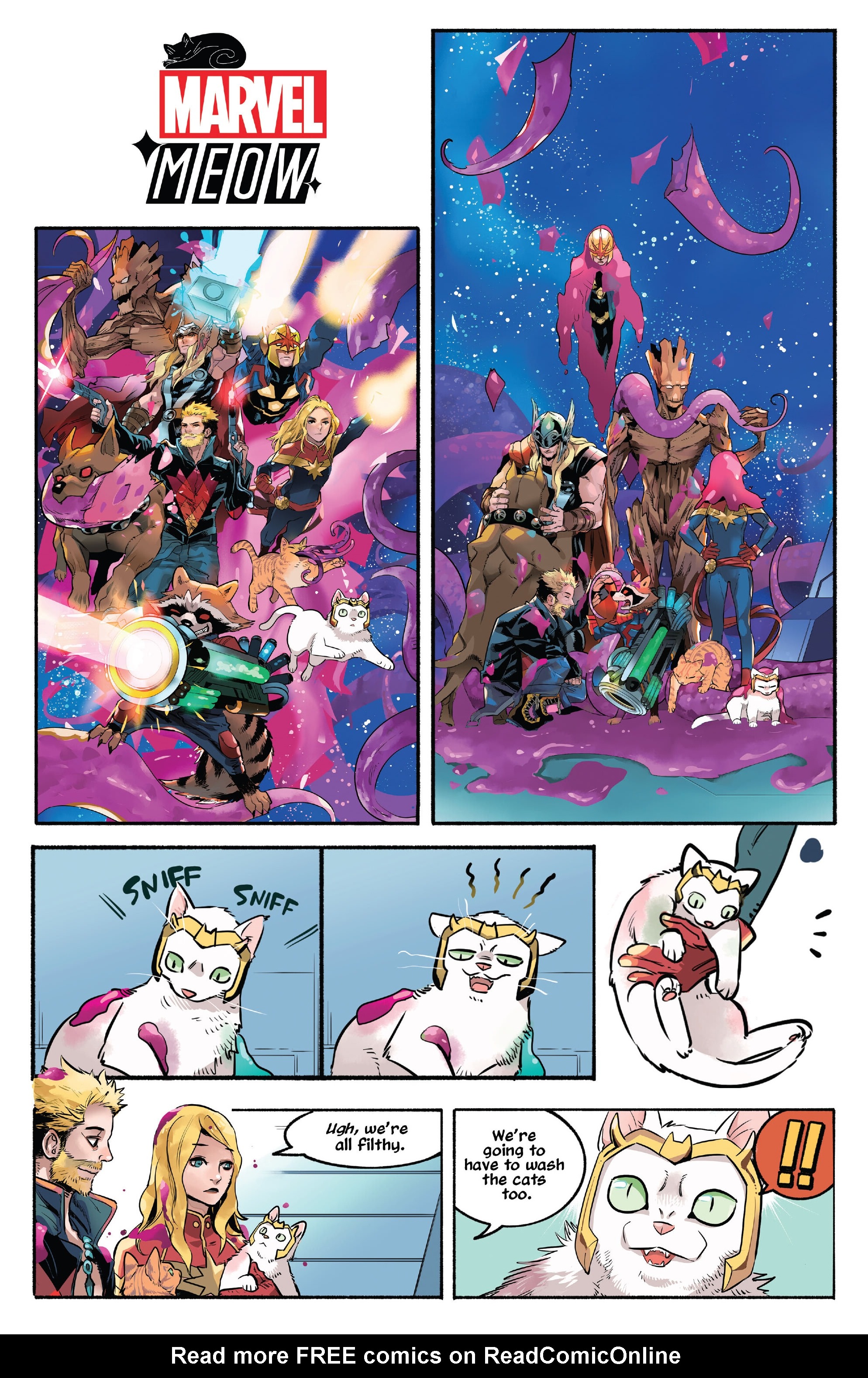 Read online Marvel Meow comic -  Issue # Full - 34