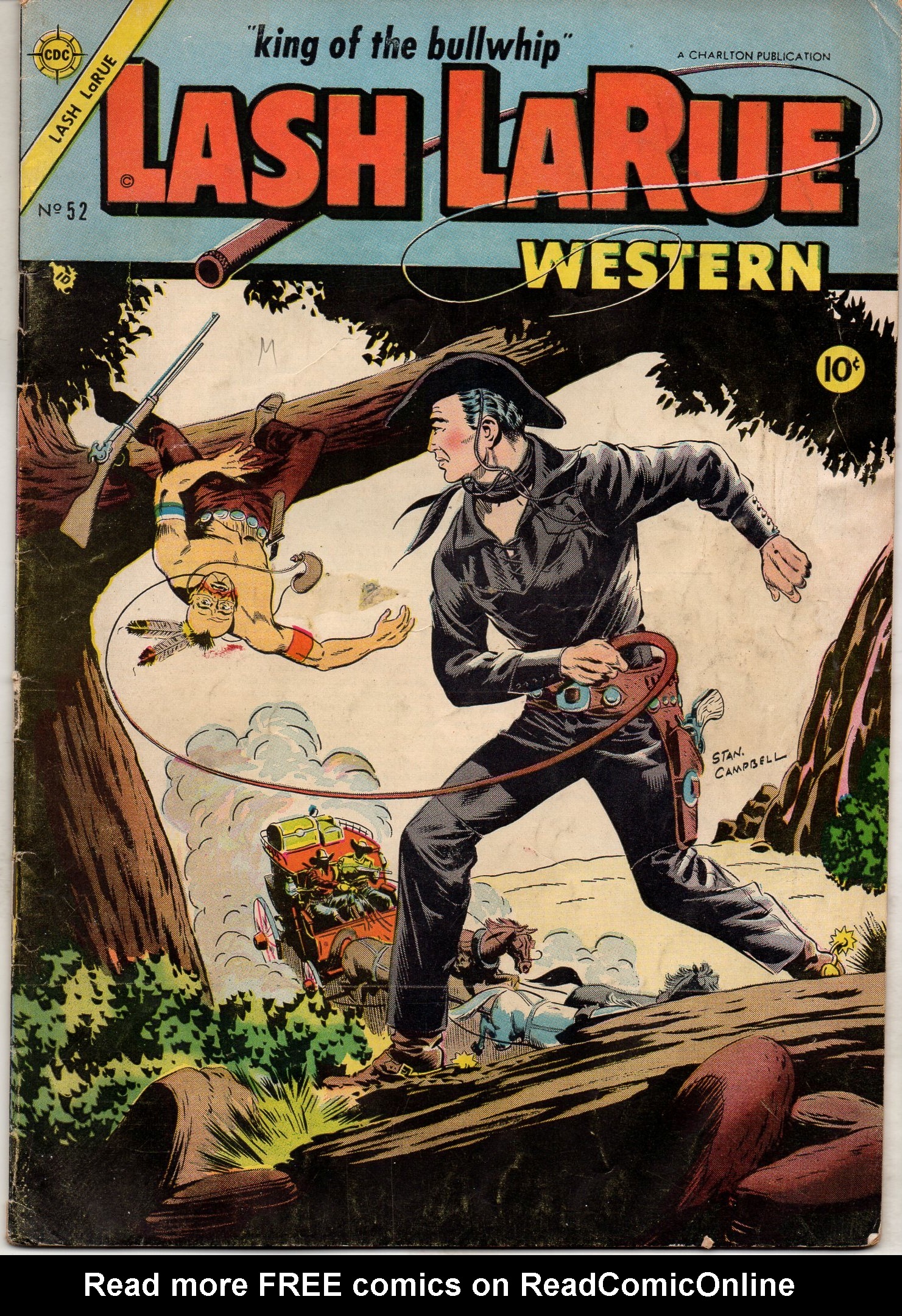 Read online Lash Larue Western (1949) comic -  Issue #52 - 1
