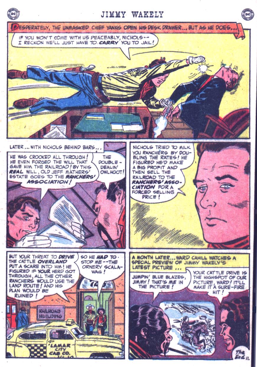 Read online Jimmy Wakely comic -  Issue #11 - 13