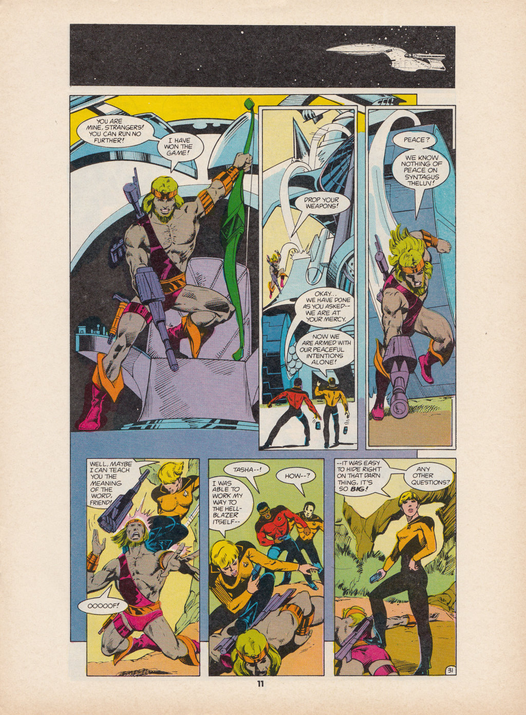 Read online Star Trek The Next Generation (1990) comic -  Issue #2 - 11