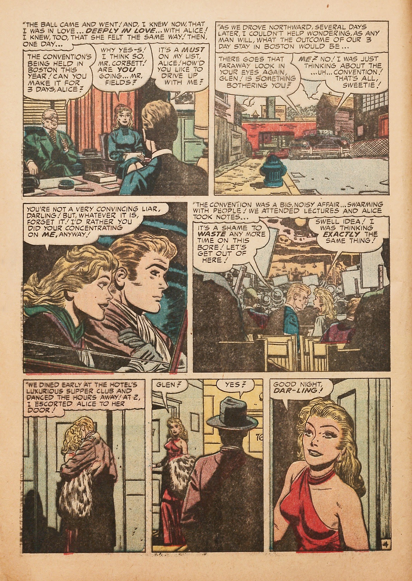 Read online Young Love (1949) comic -  Issue #22 - 18