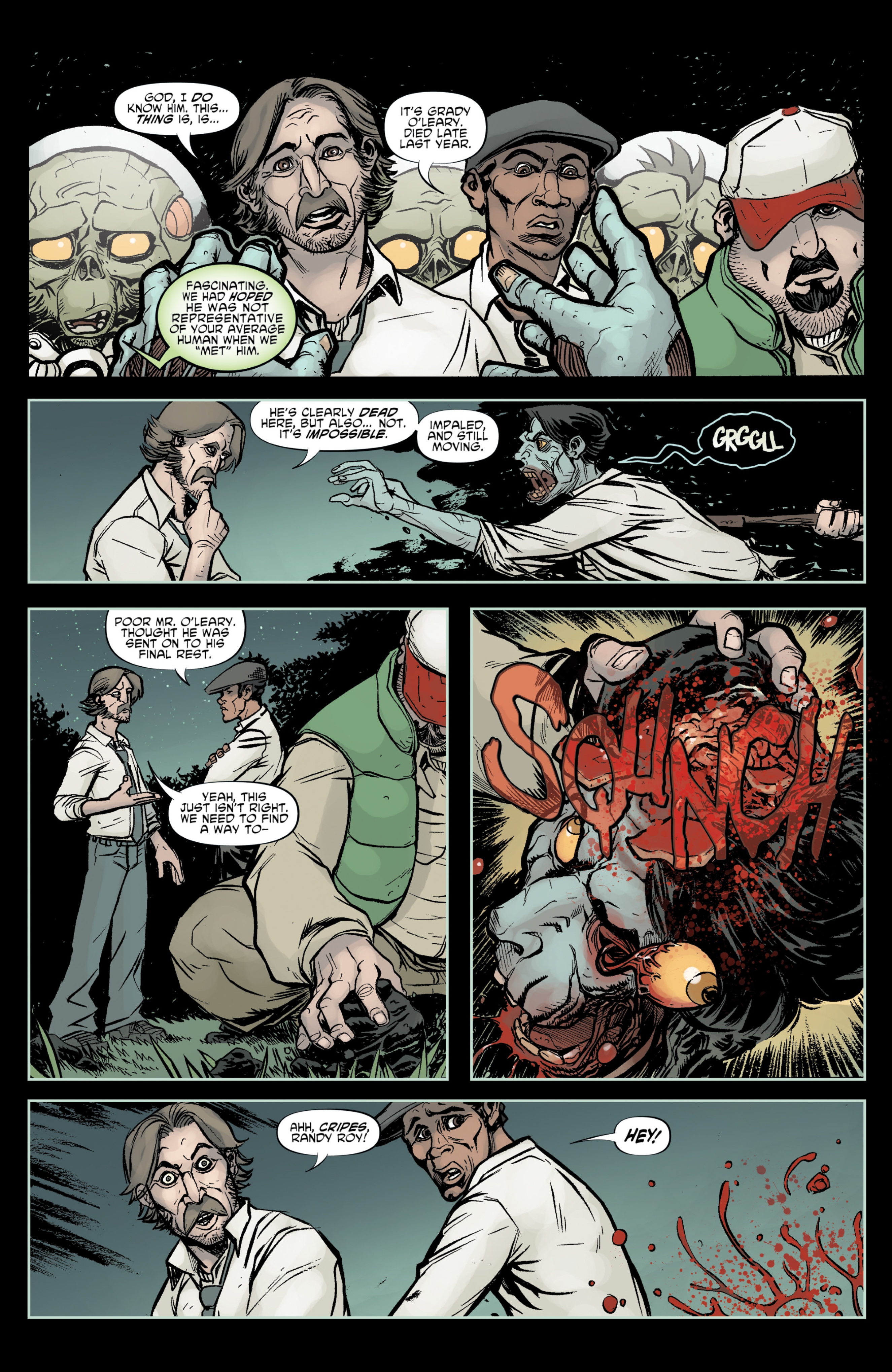 Read online The Colonized: Zombies vs. Aliens comic -  Issue # TPB - 28