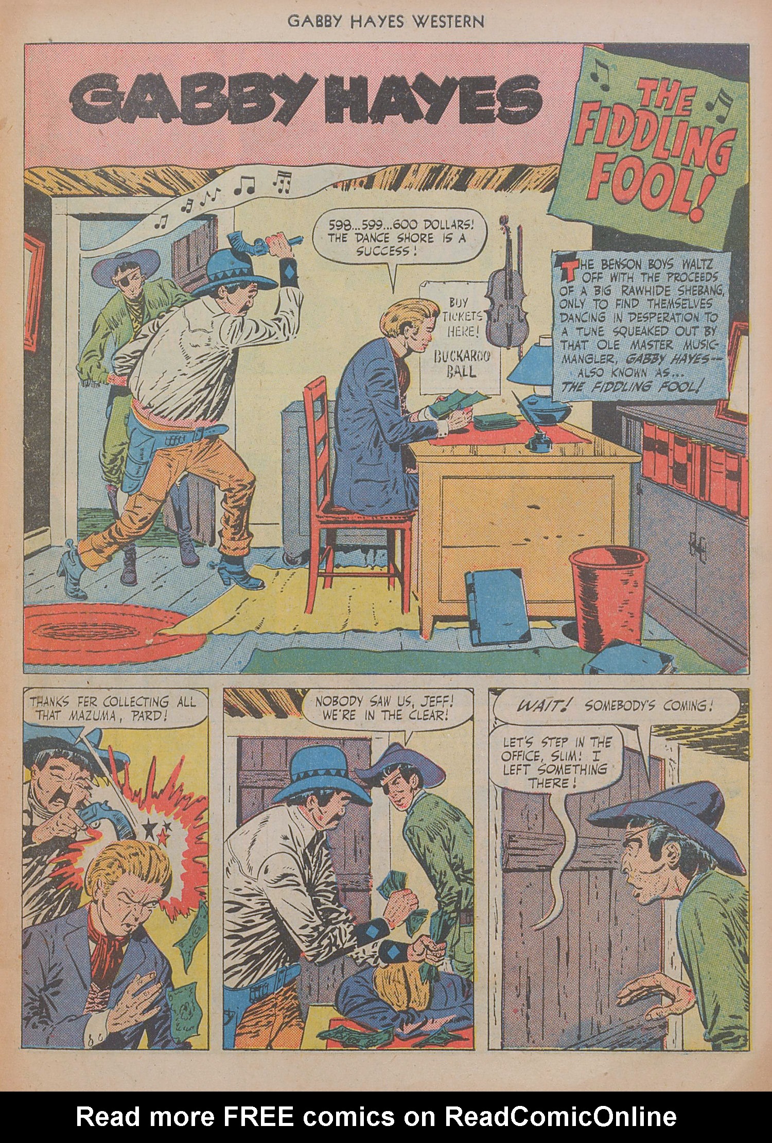 Read online Gabby Hayes Western comic -  Issue #20 - 19