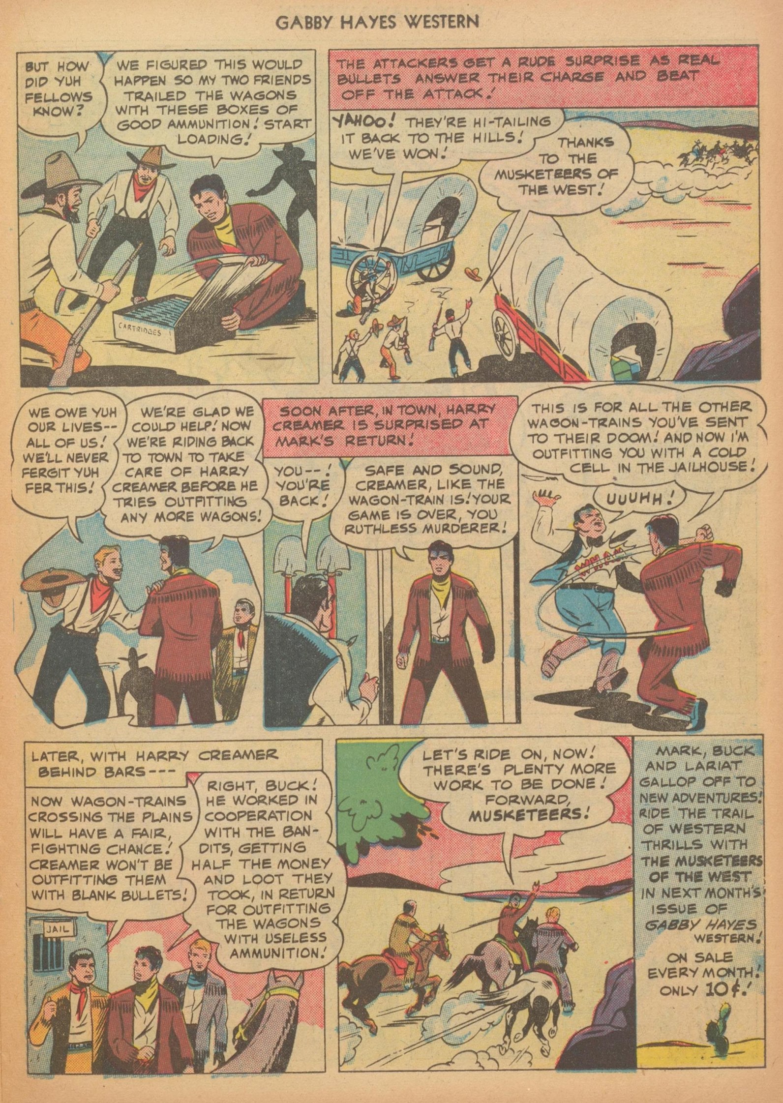 Read online Gabby Hayes Western comic -  Issue #6 - 15
