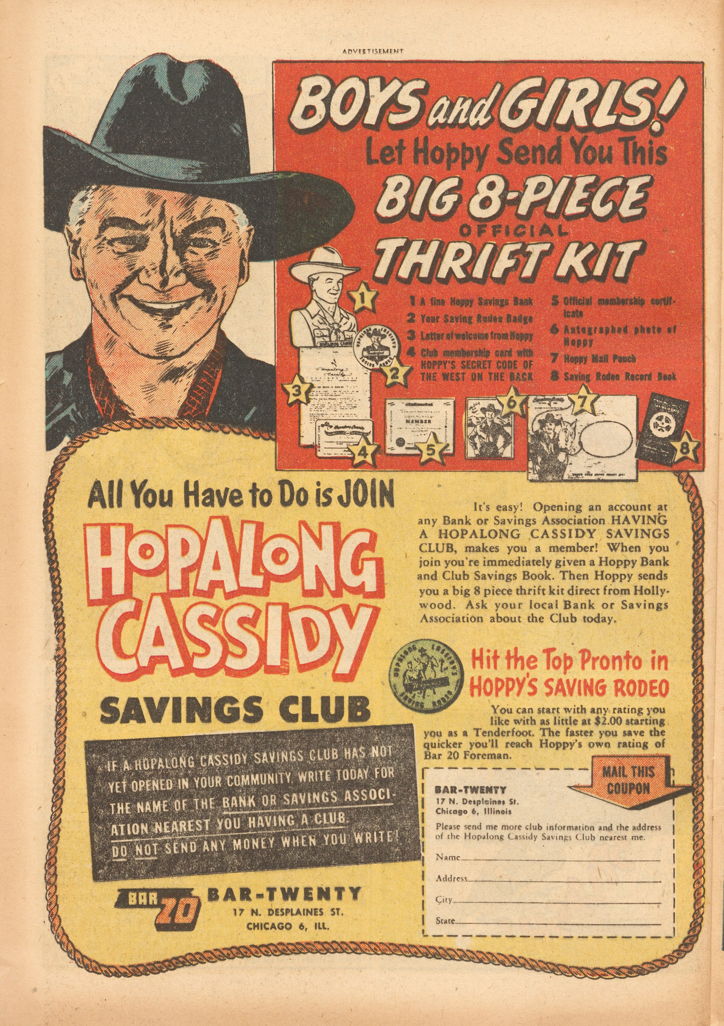 Read online Hopalong Cassidy comic -  Issue #58 - 24