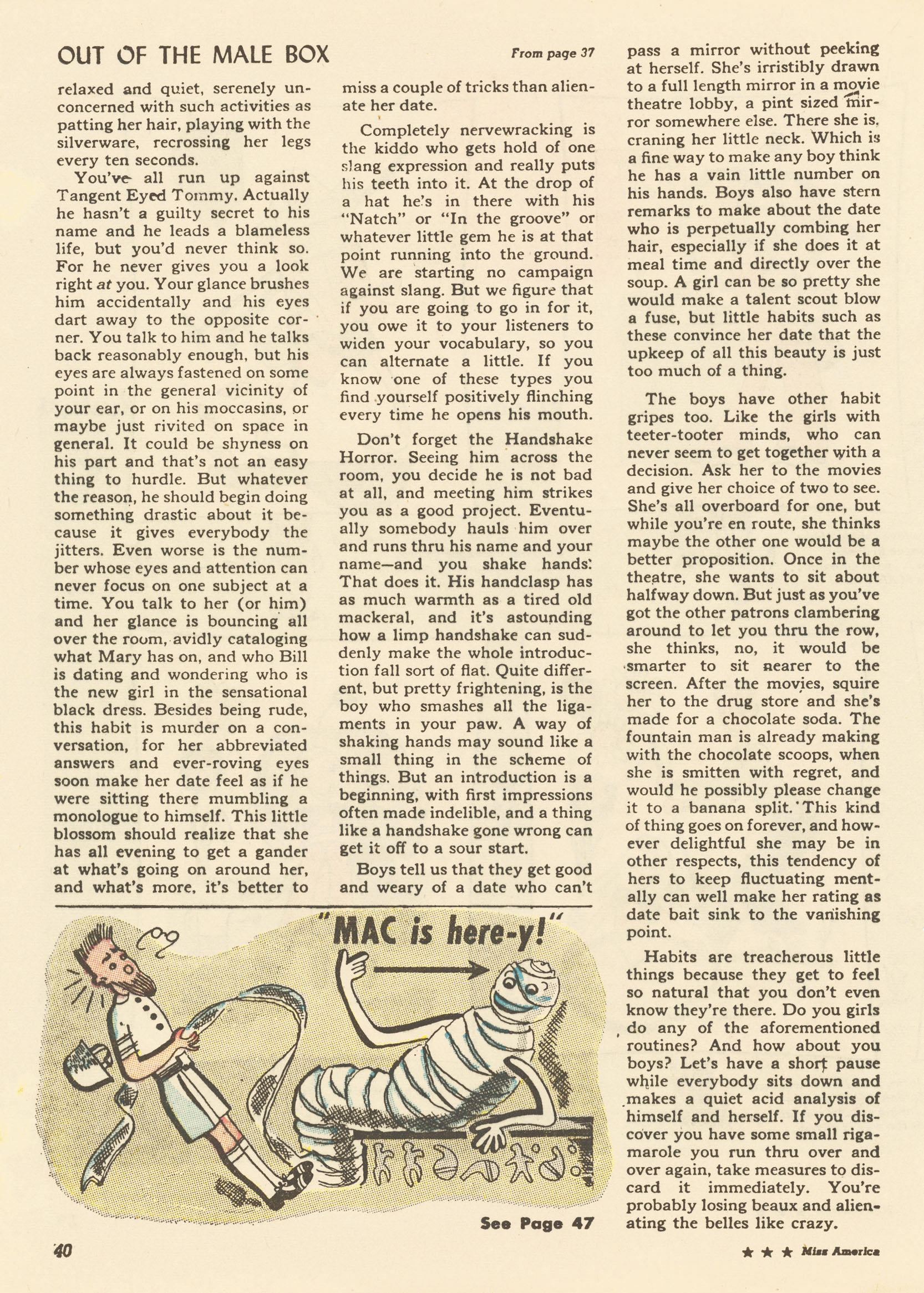 Read online Miss America Magazine comic -  Issue #20 - 33