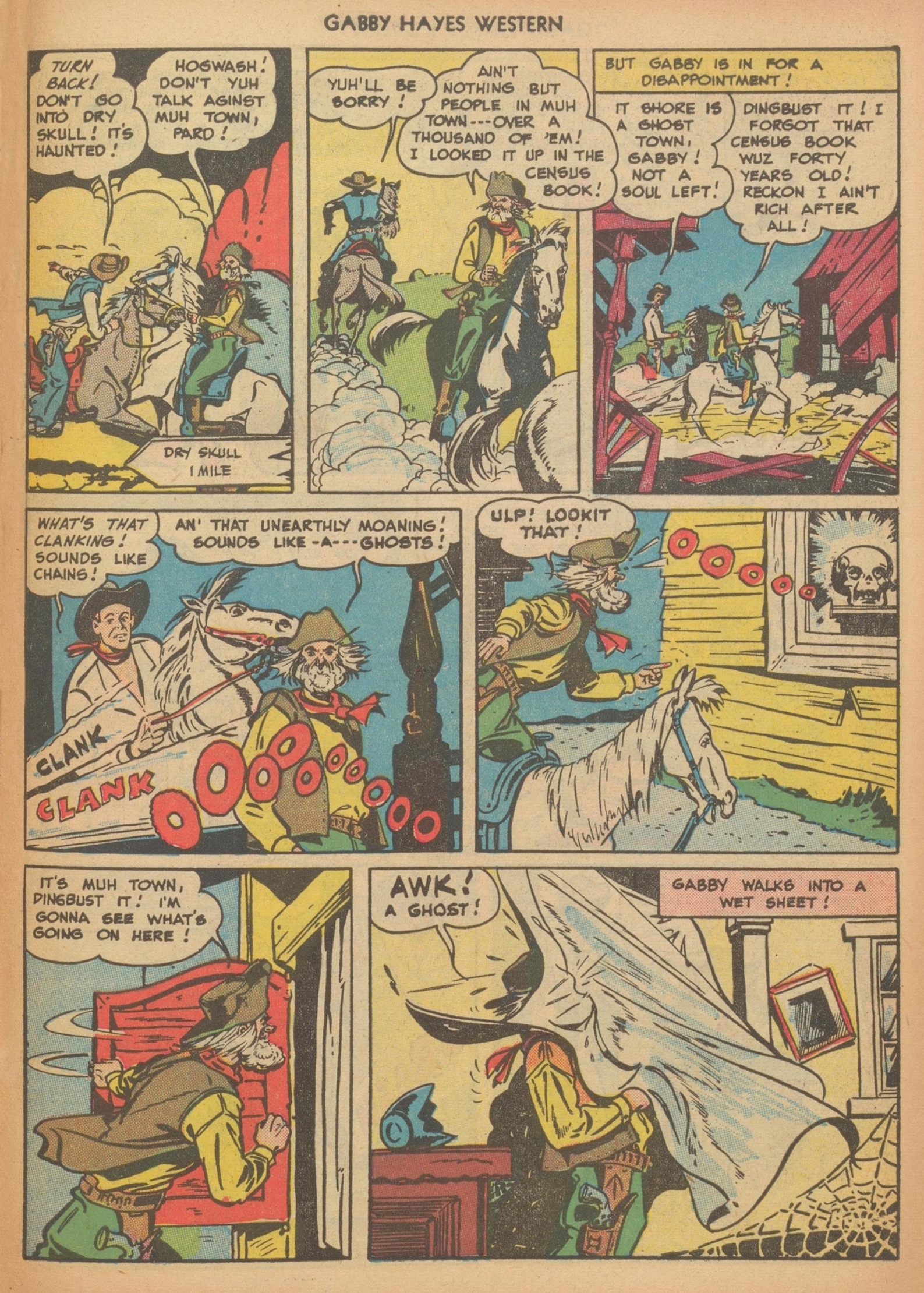 Read online Gabby Hayes Western comic -  Issue #6 - 27
