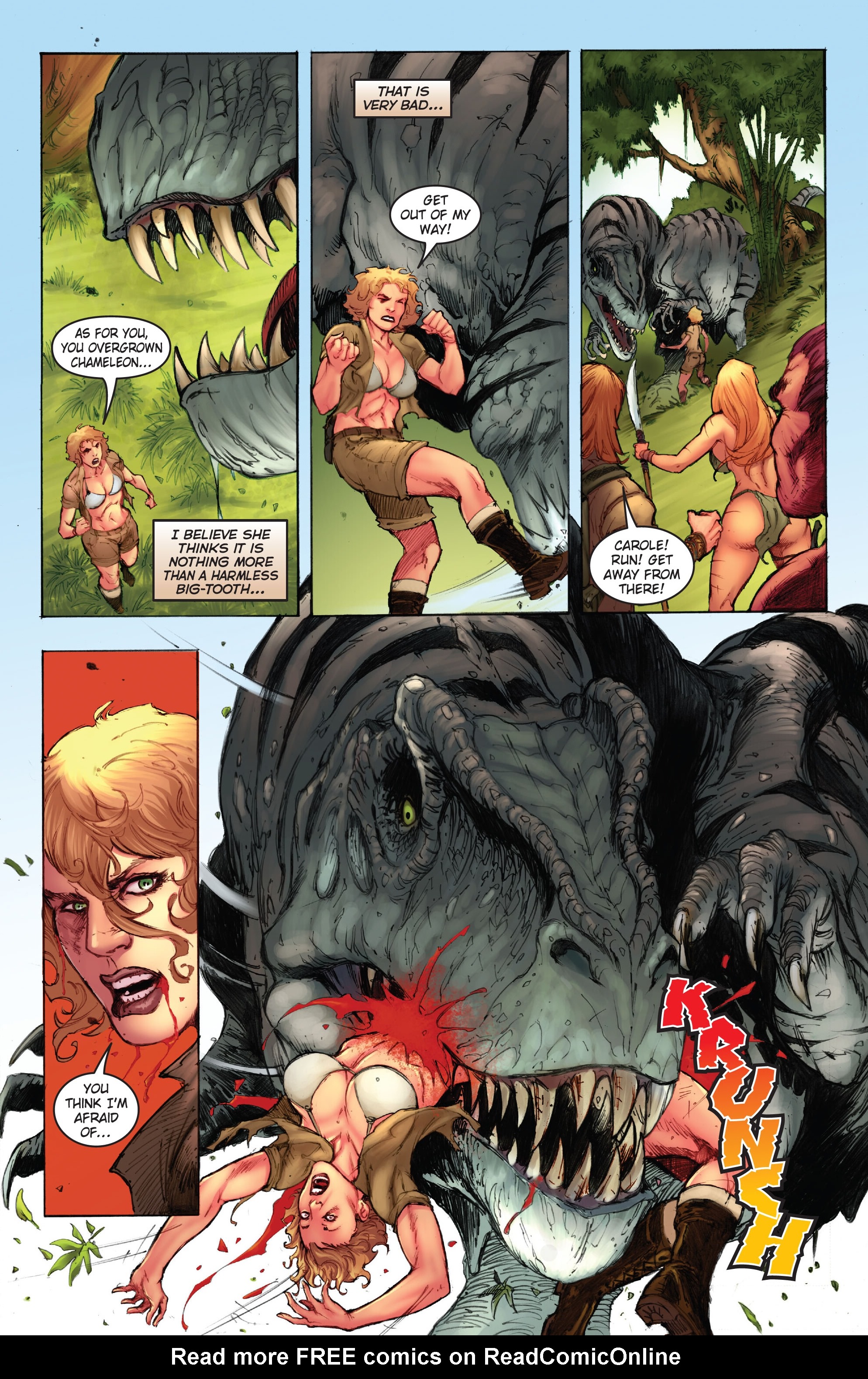 Read online Frank Cho's Jungle Girl: The Complete Omnibus comic -  Issue # TPB (Part 2) - 33