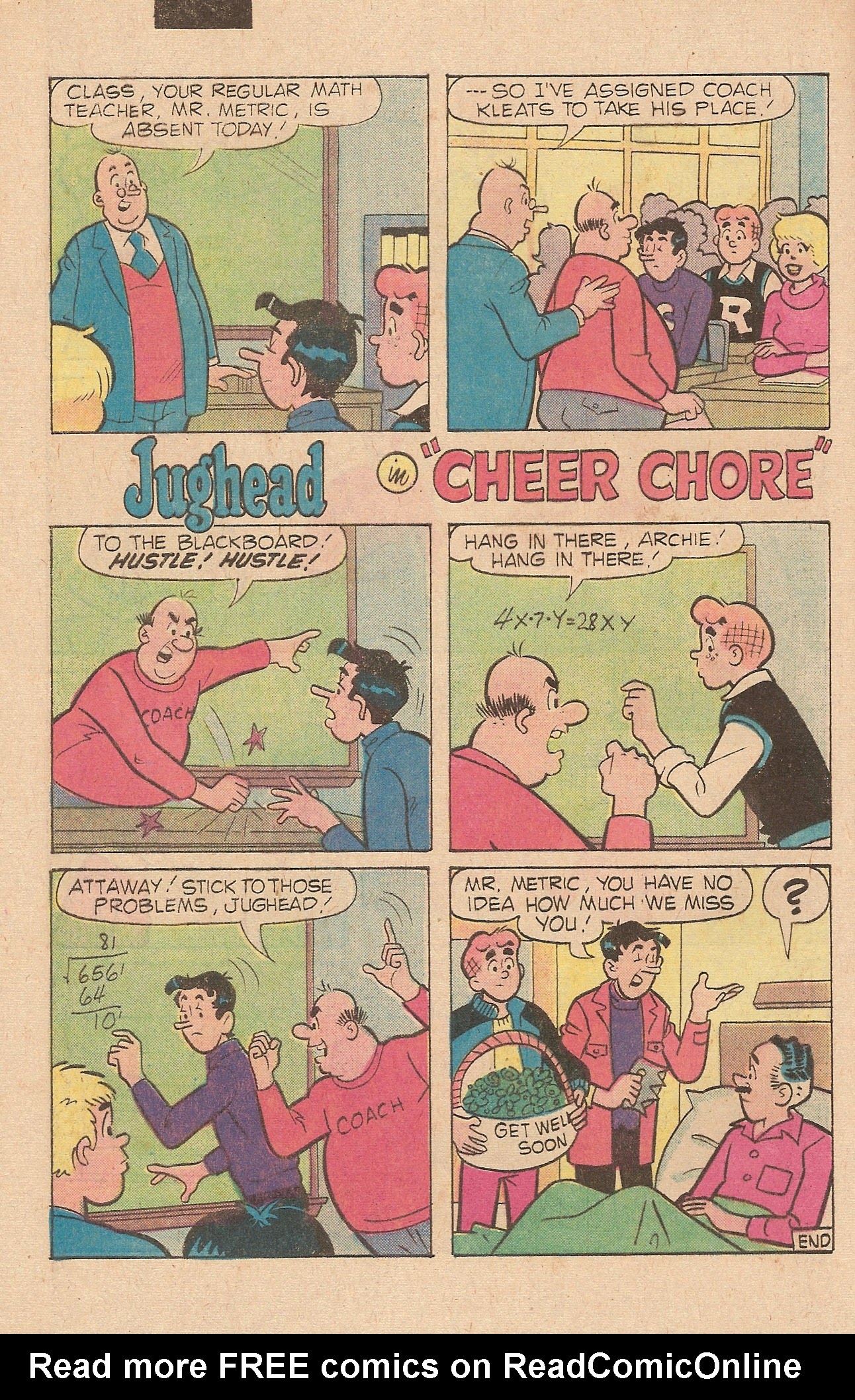 Read online Jughead's Jokes comic -  Issue #71 - 8